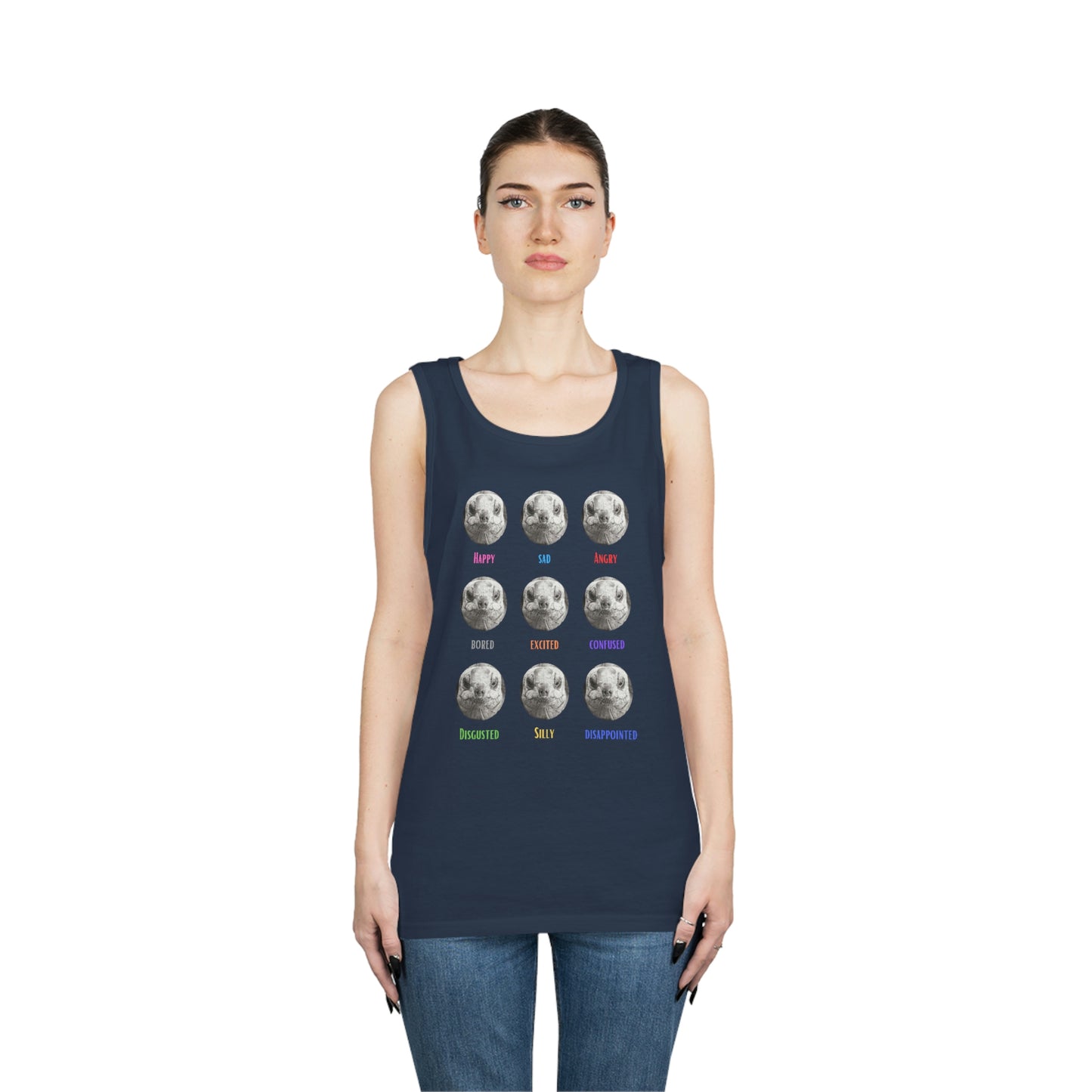 Emotional Tortoise Heavy Cotton Tank Top