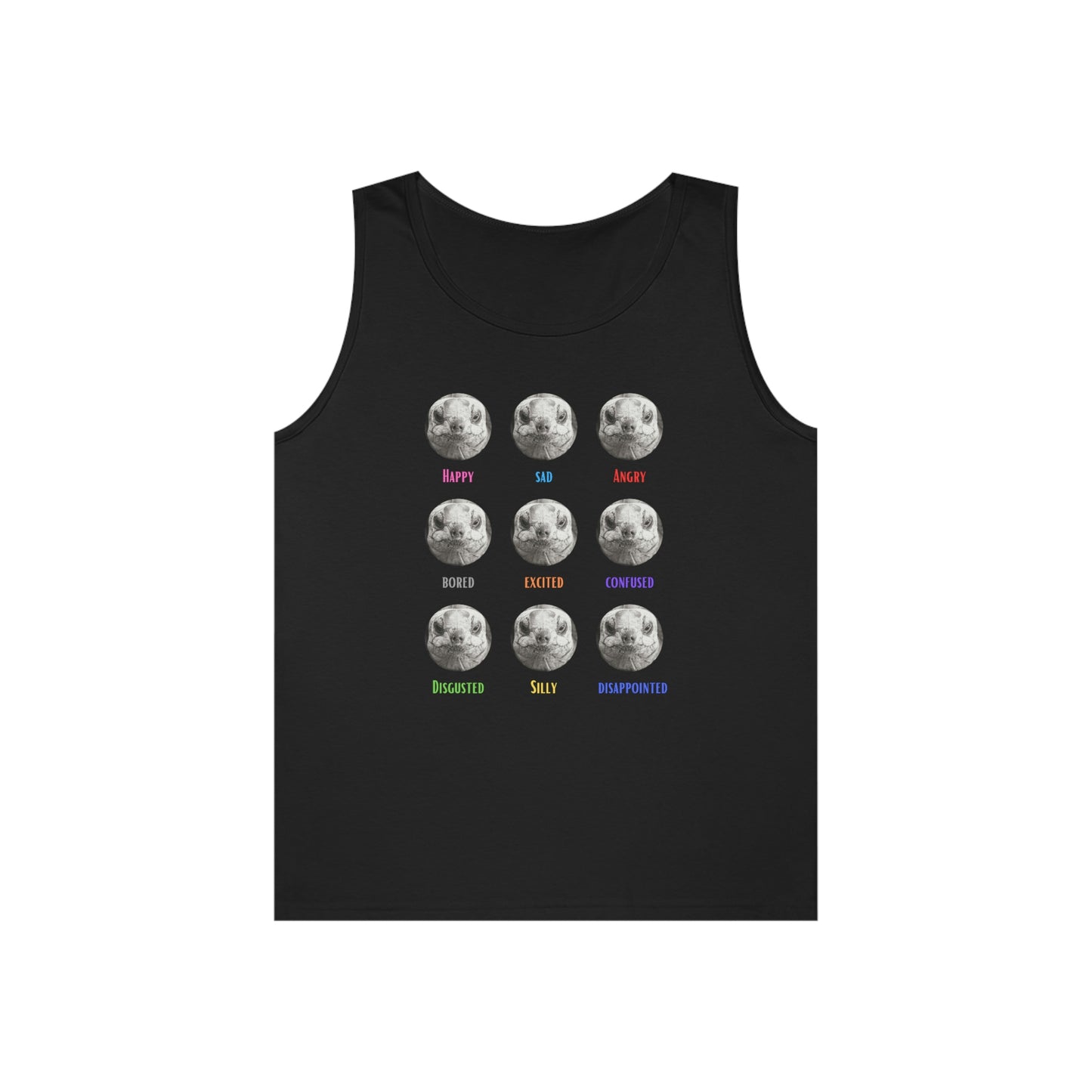 Emotional Tortoise Heavy Cotton Tank Top
