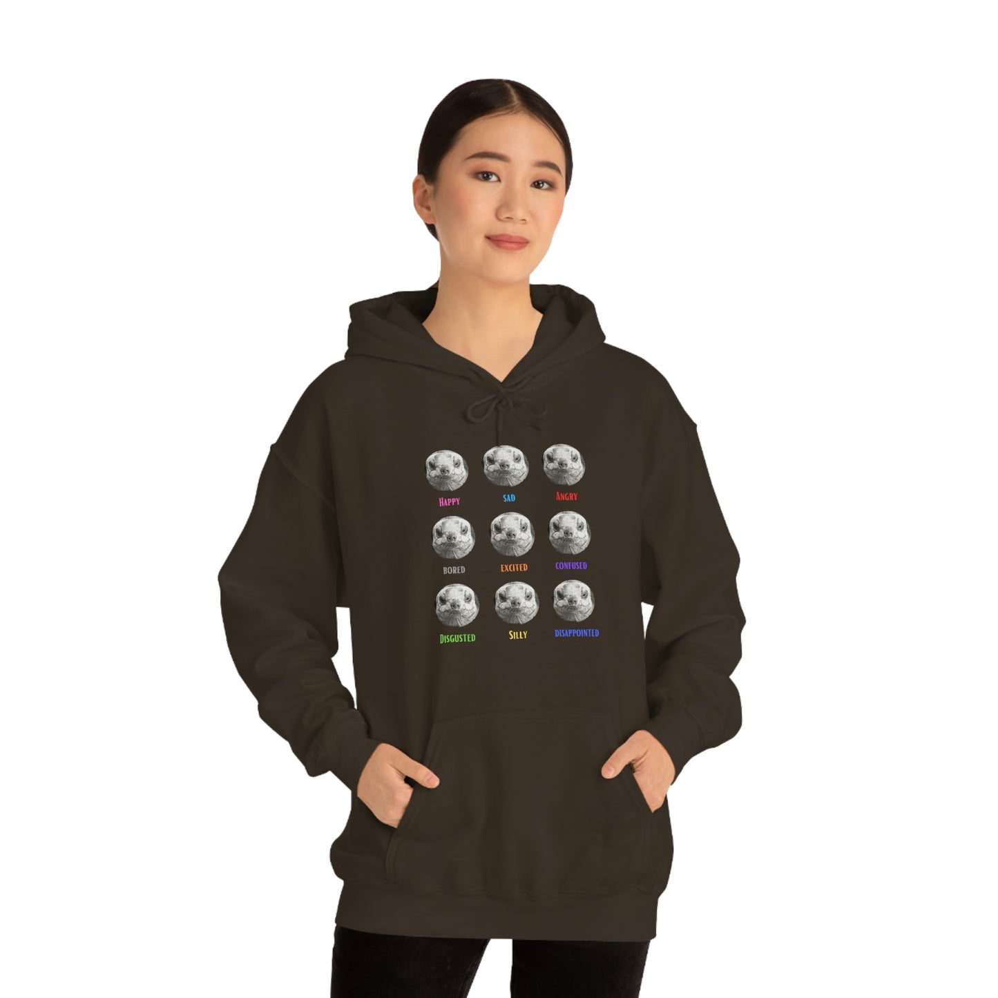 Emotional Tortoise Hooded Sweatshirt