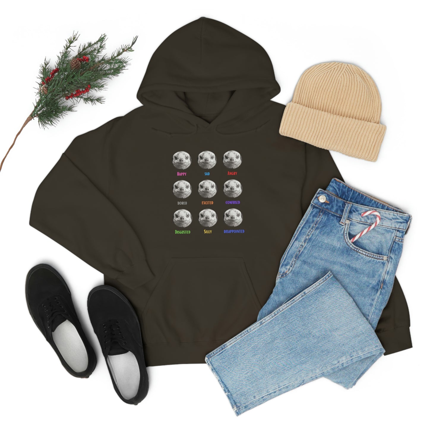 Emotional Tortoise Hooded Sweatshirt