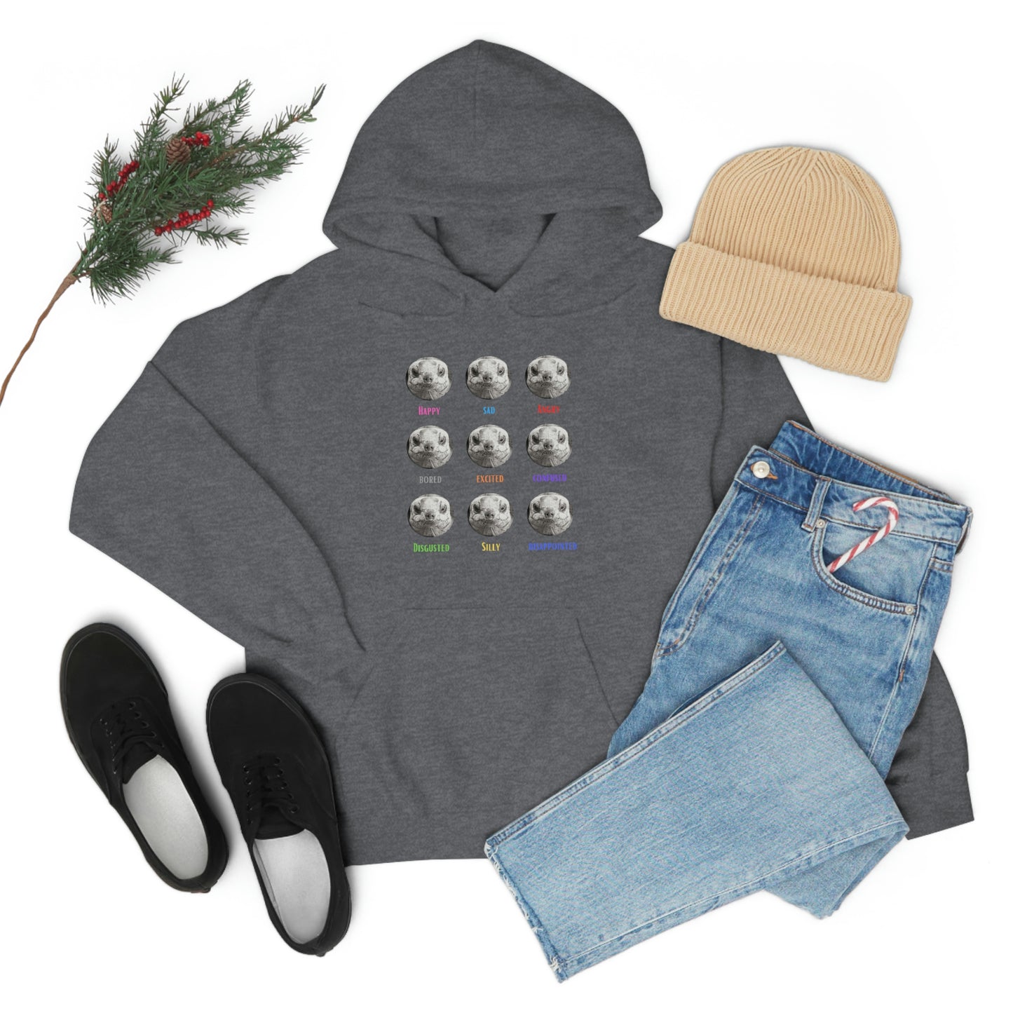 Emotional Tortoise Hooded Sweatshirt