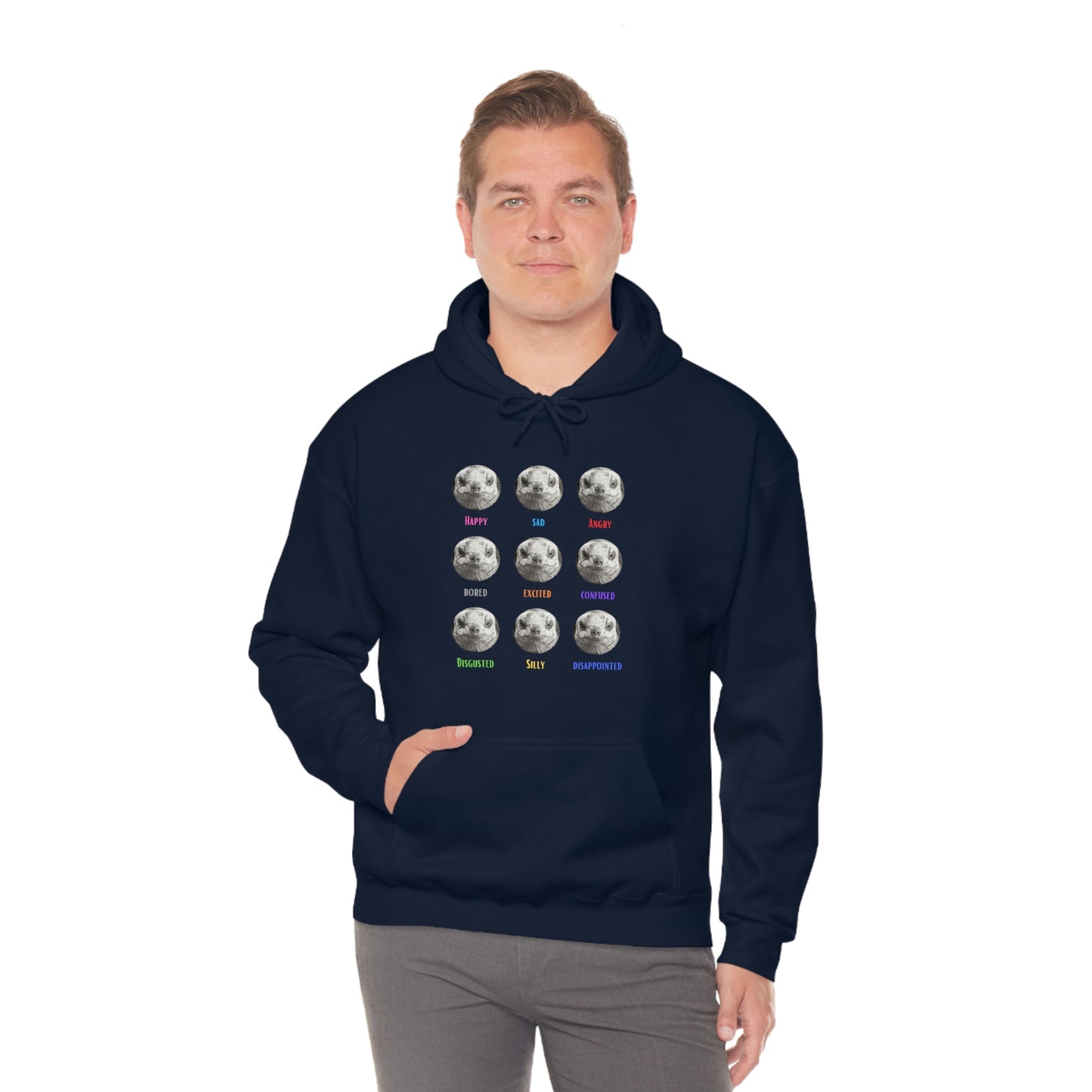 Emotional Tortoise Hooded Sweatshirt