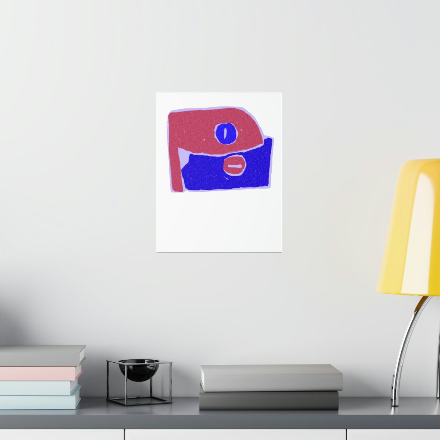 Lunch! Original Reptile Artwork Poster