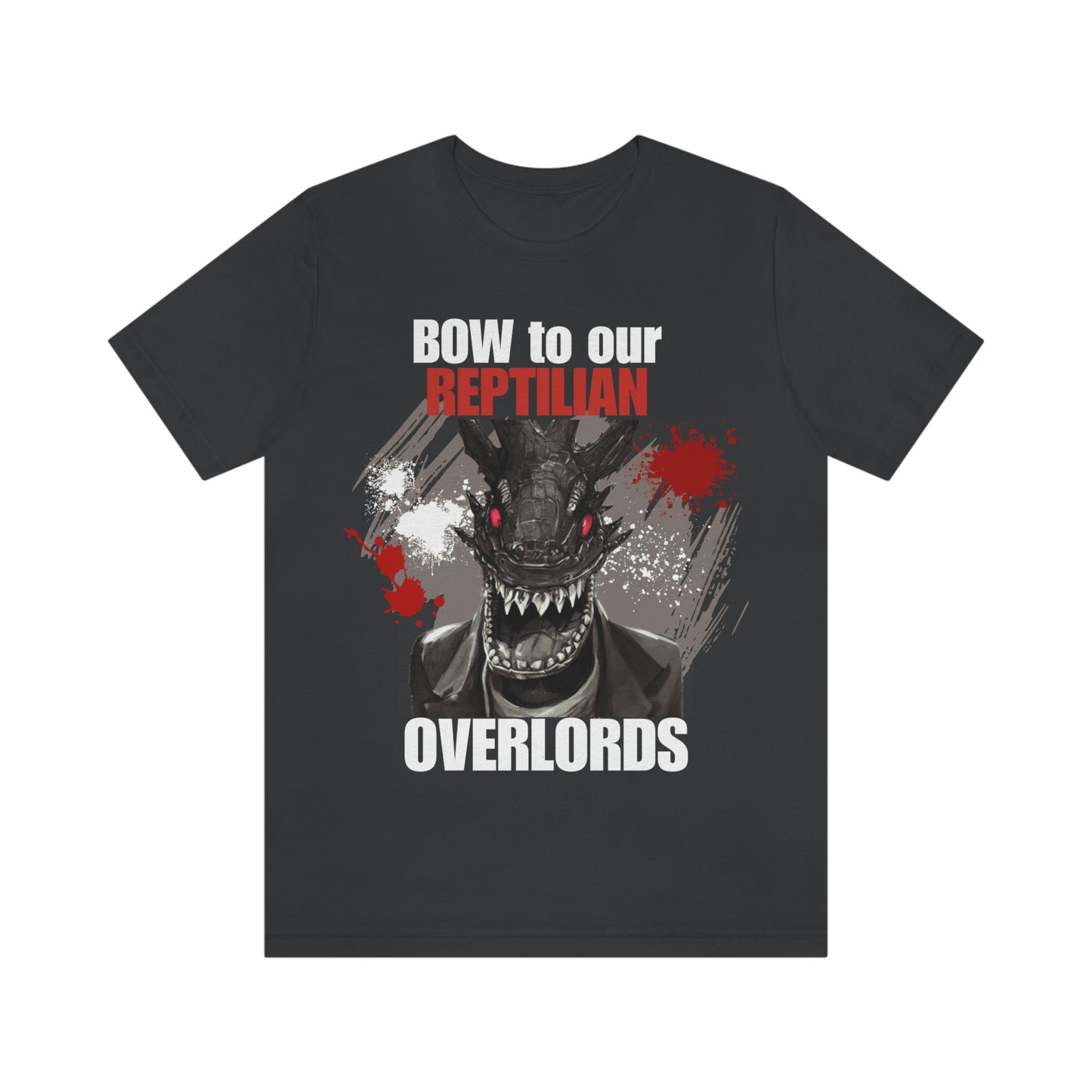 Bow to Our Reptilian Overlords Tee