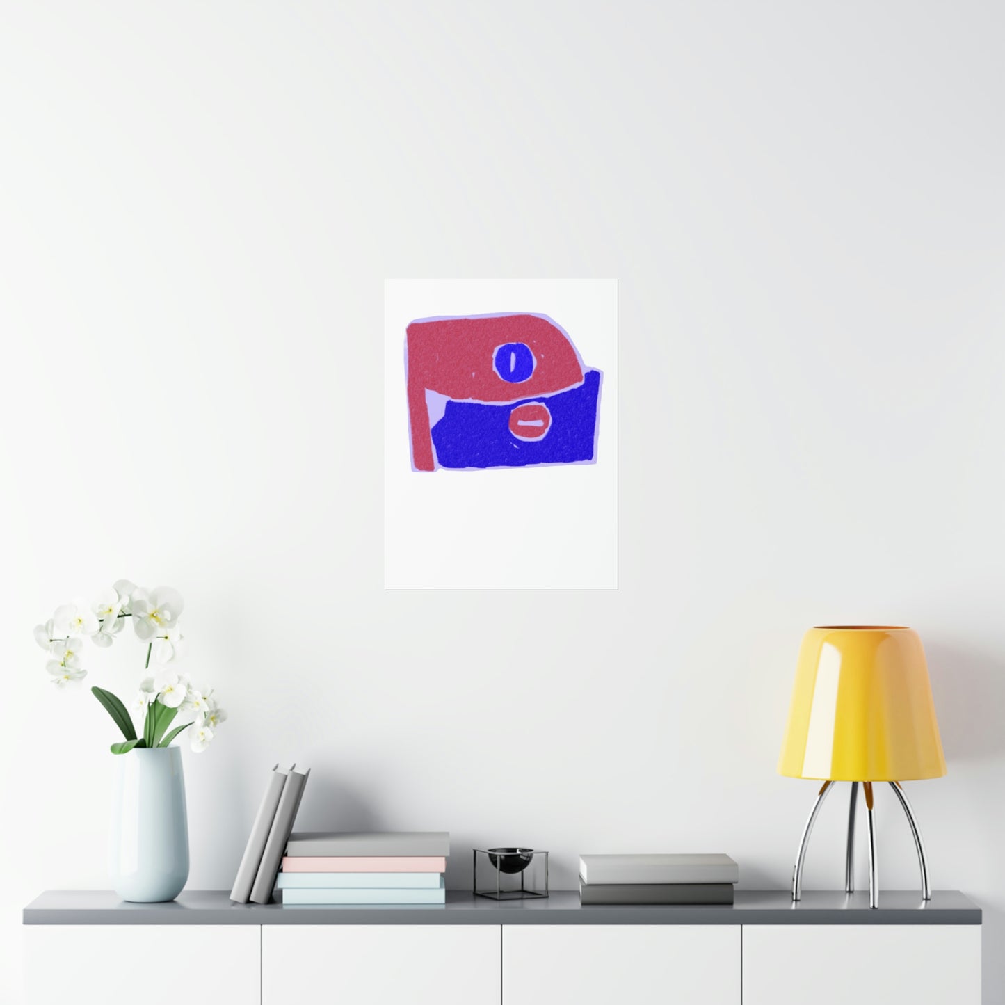 Lunch! Original Reptile Artwork Poster