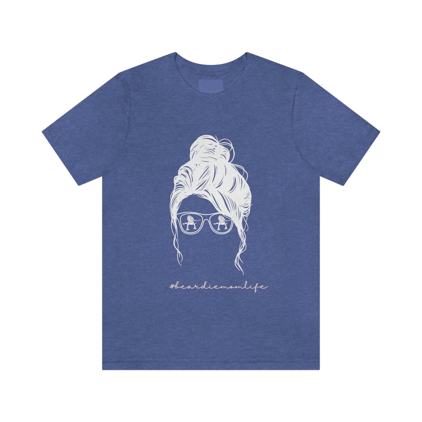 Beardie Mom Life T shirt for the Bearded dragon loving mom in your life! Reptile loving mother's day gift