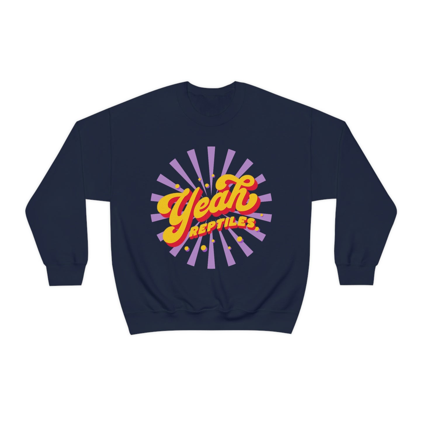 Yeah Reptiles Crewneck Sweatshirt