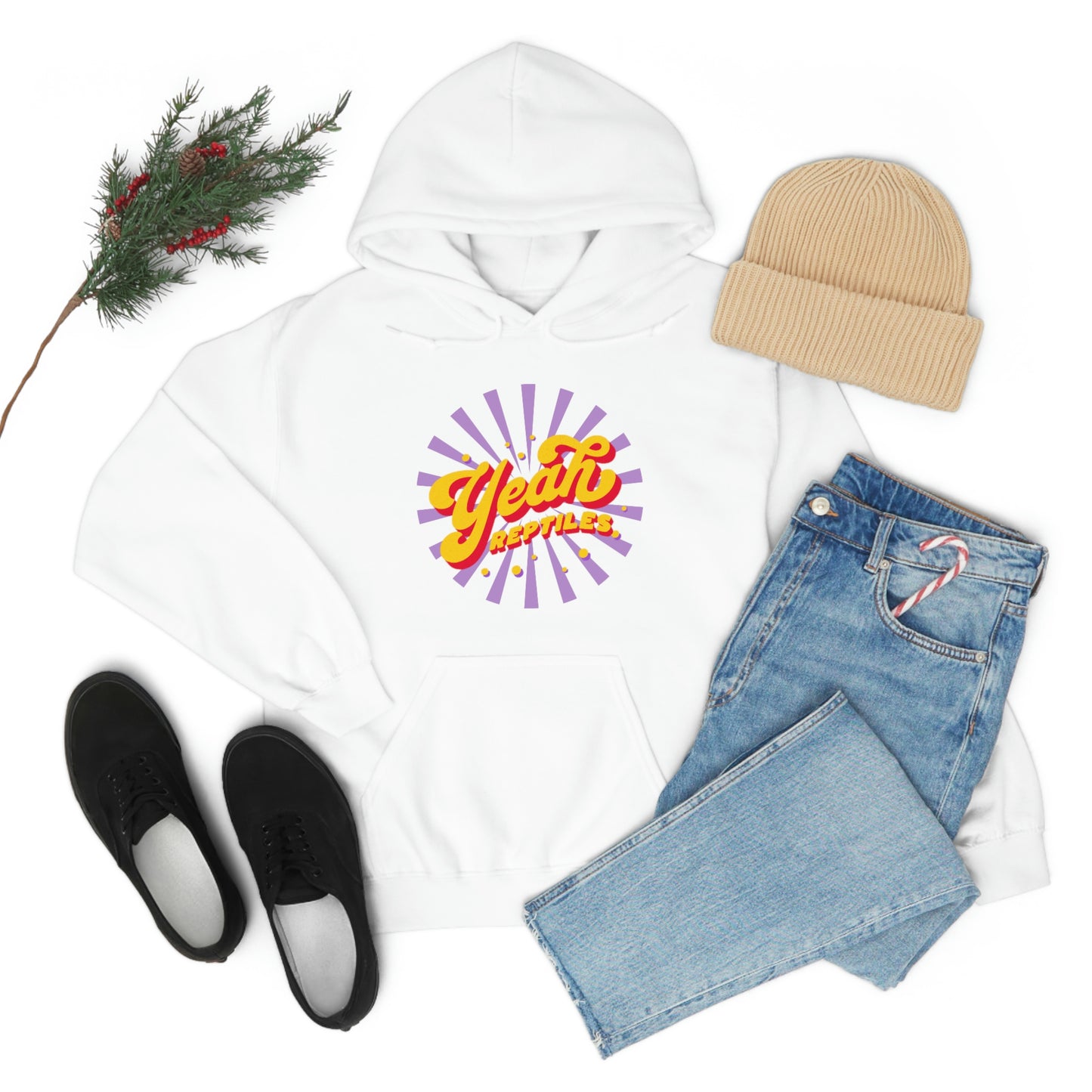 Yeah Reptiles Hoodie Sweatshirt
