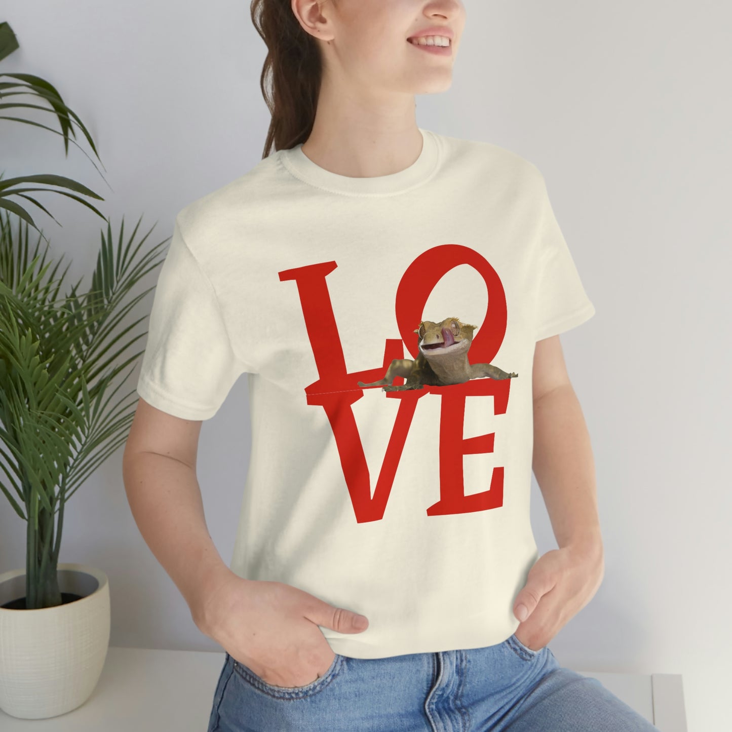 Crested Gecko LOVE T-Shirt