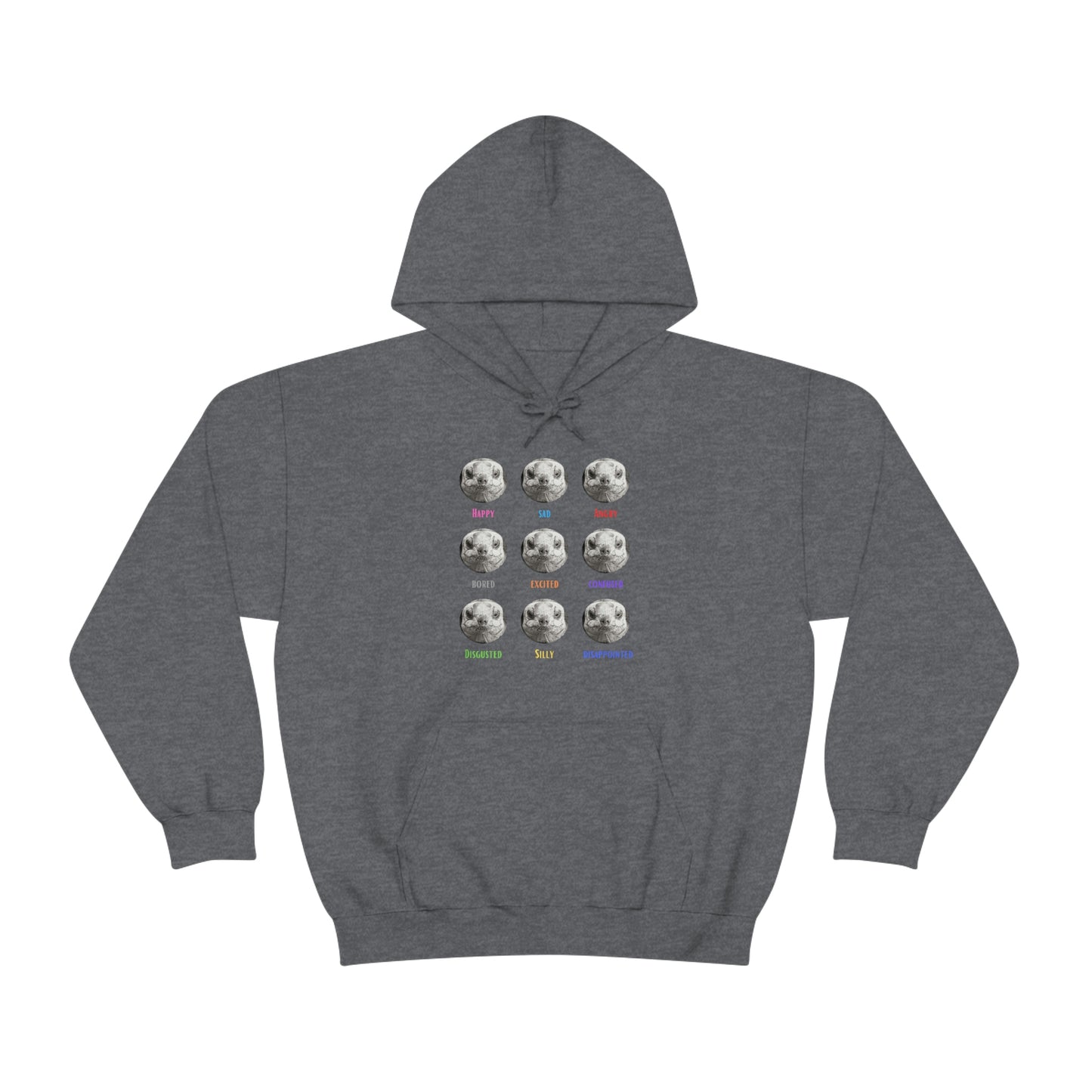 Emotional Tortoise Hooded Sweatshirt