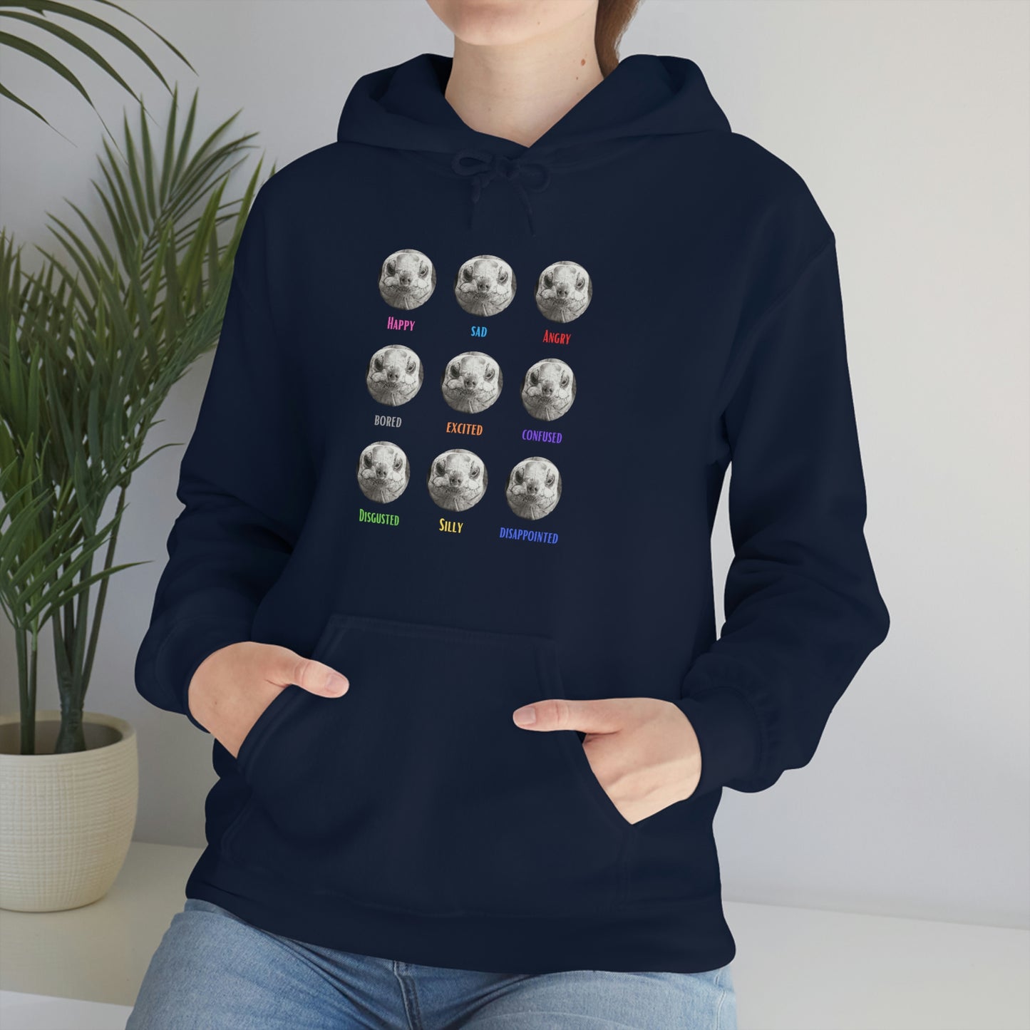 Emotional Tortoise Hooded Sweatshirt