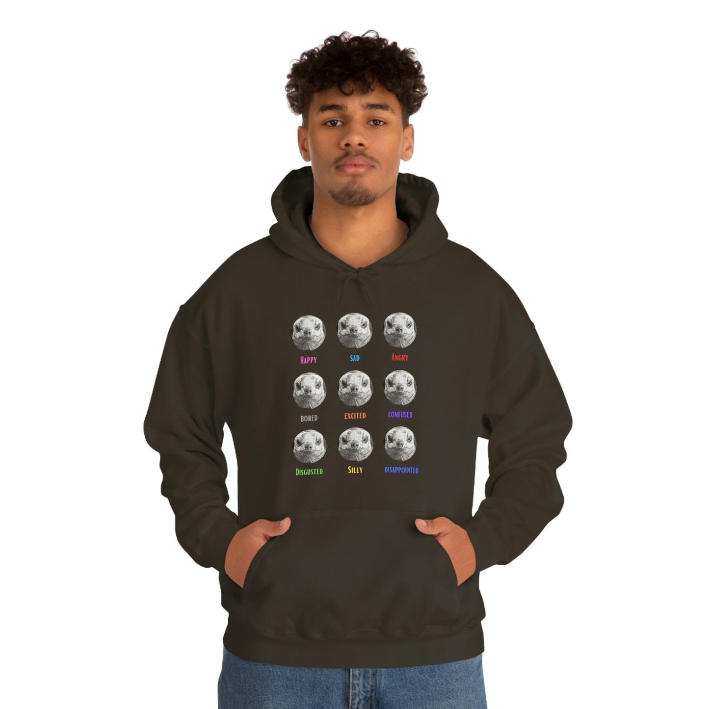 Emotional Tortoise Hooded Sweatshirt