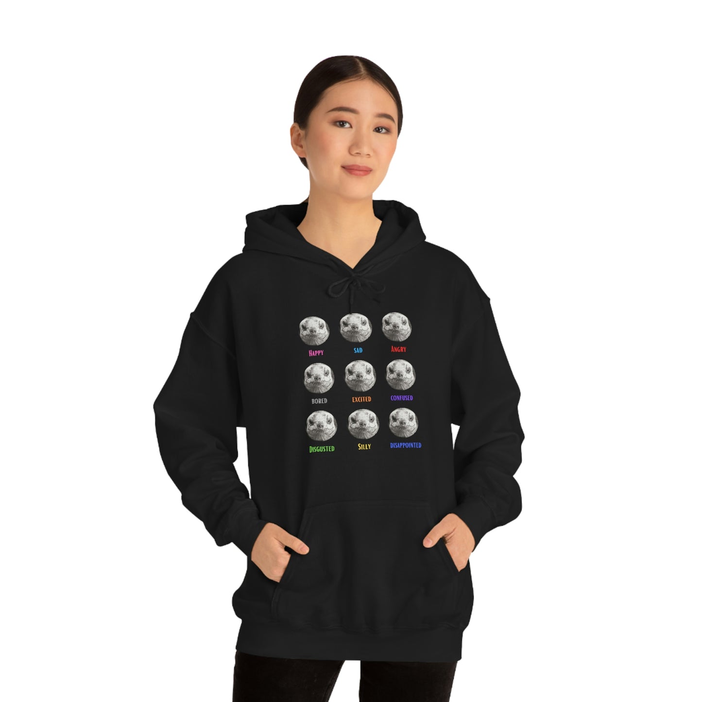 Emotional Tortoise Hooded Sweatshirt