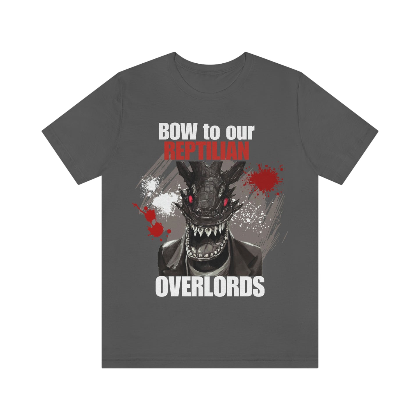 Bow to Our Reptilian Overlords Tee