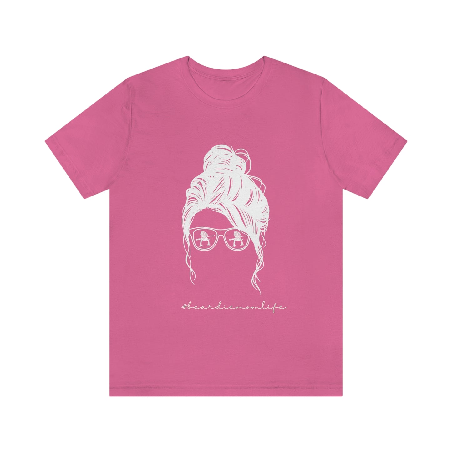Beardie Mom Life T shirt for the Bearded dragon loving mom in your life! Reptile loving mother's day gift