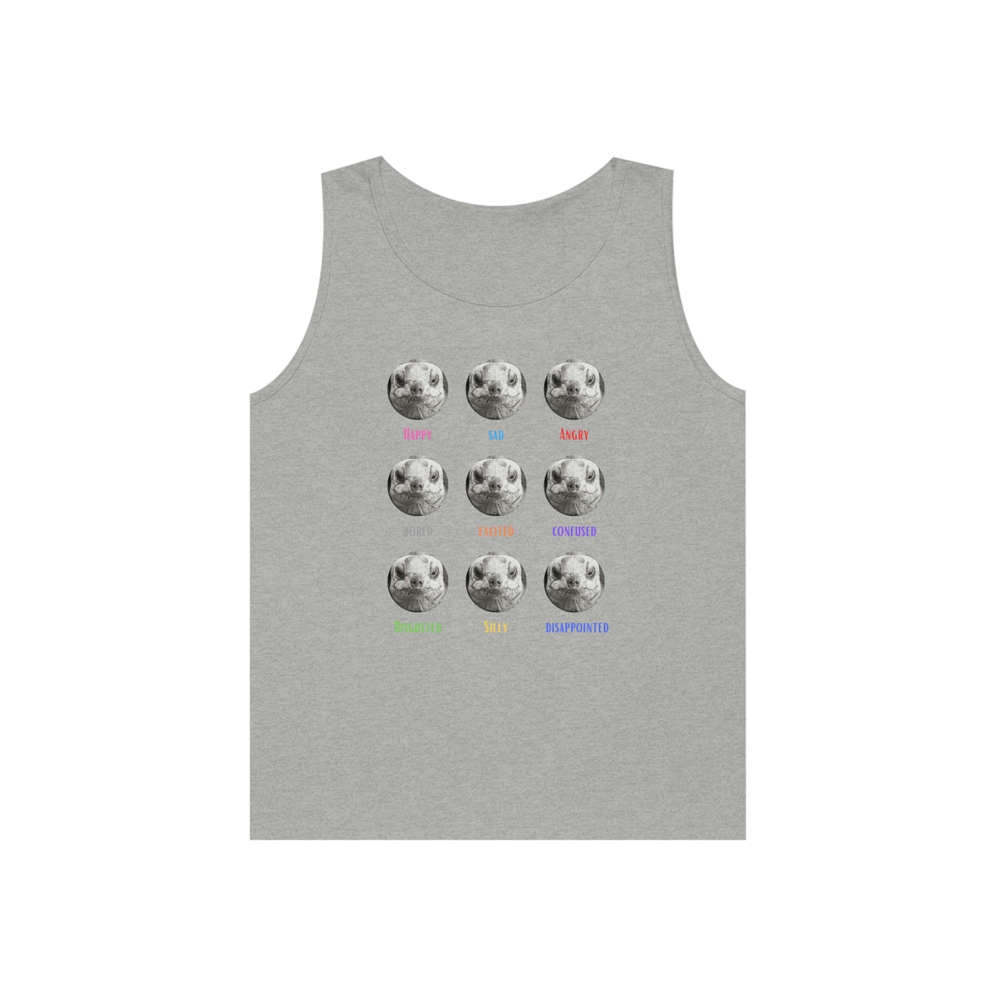 Emotional Tortoise Heavy Cotton Tank Top