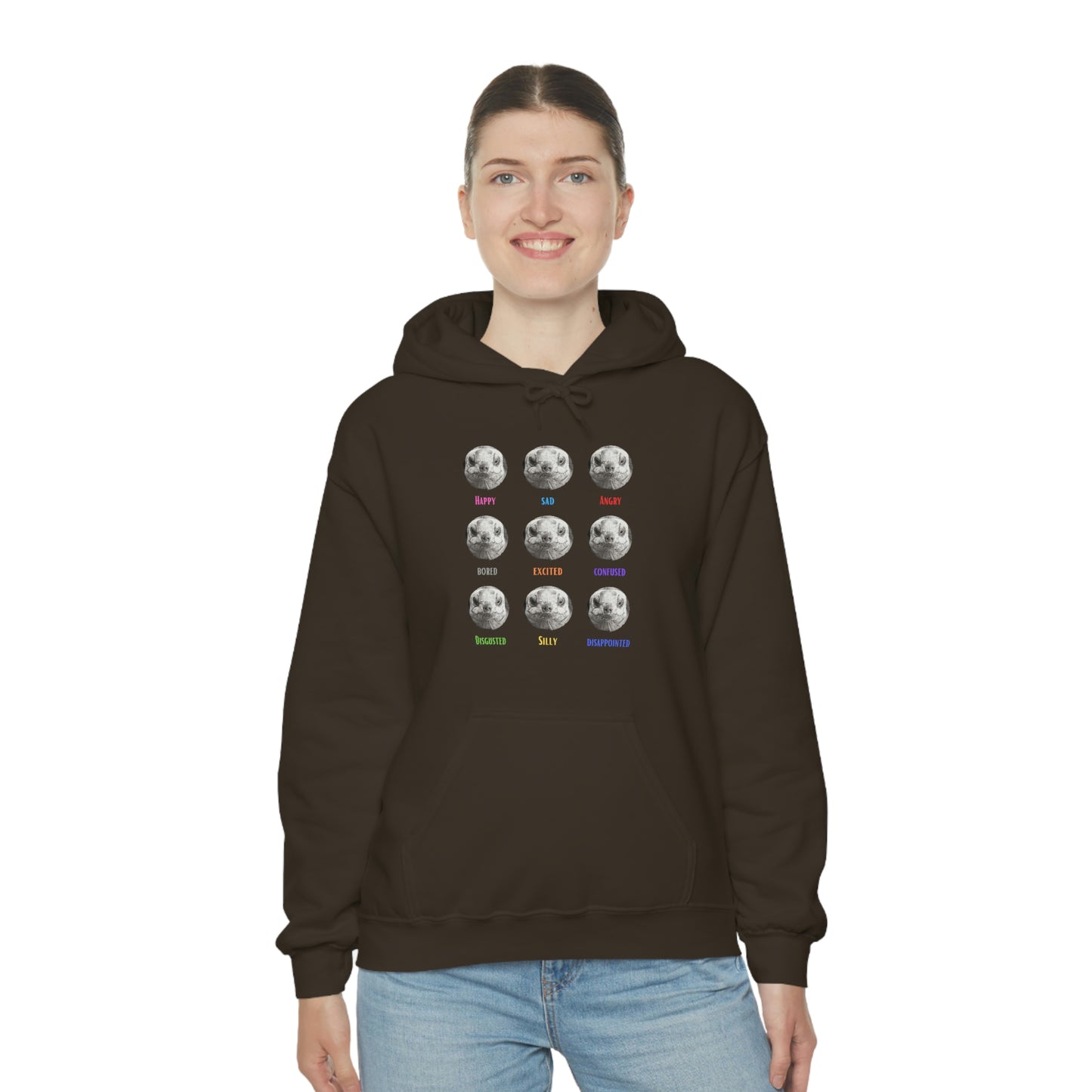 Emotional Tortoise Hooded Sweatshirt