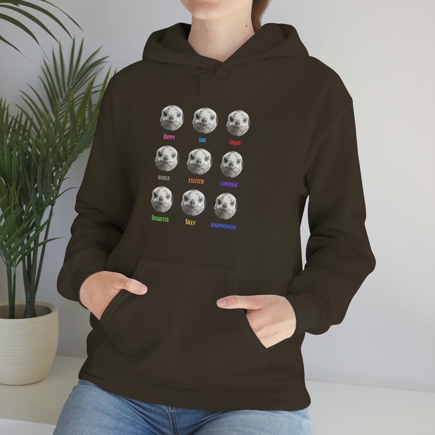 Emotional Tortoise Hooded Sweatshirt