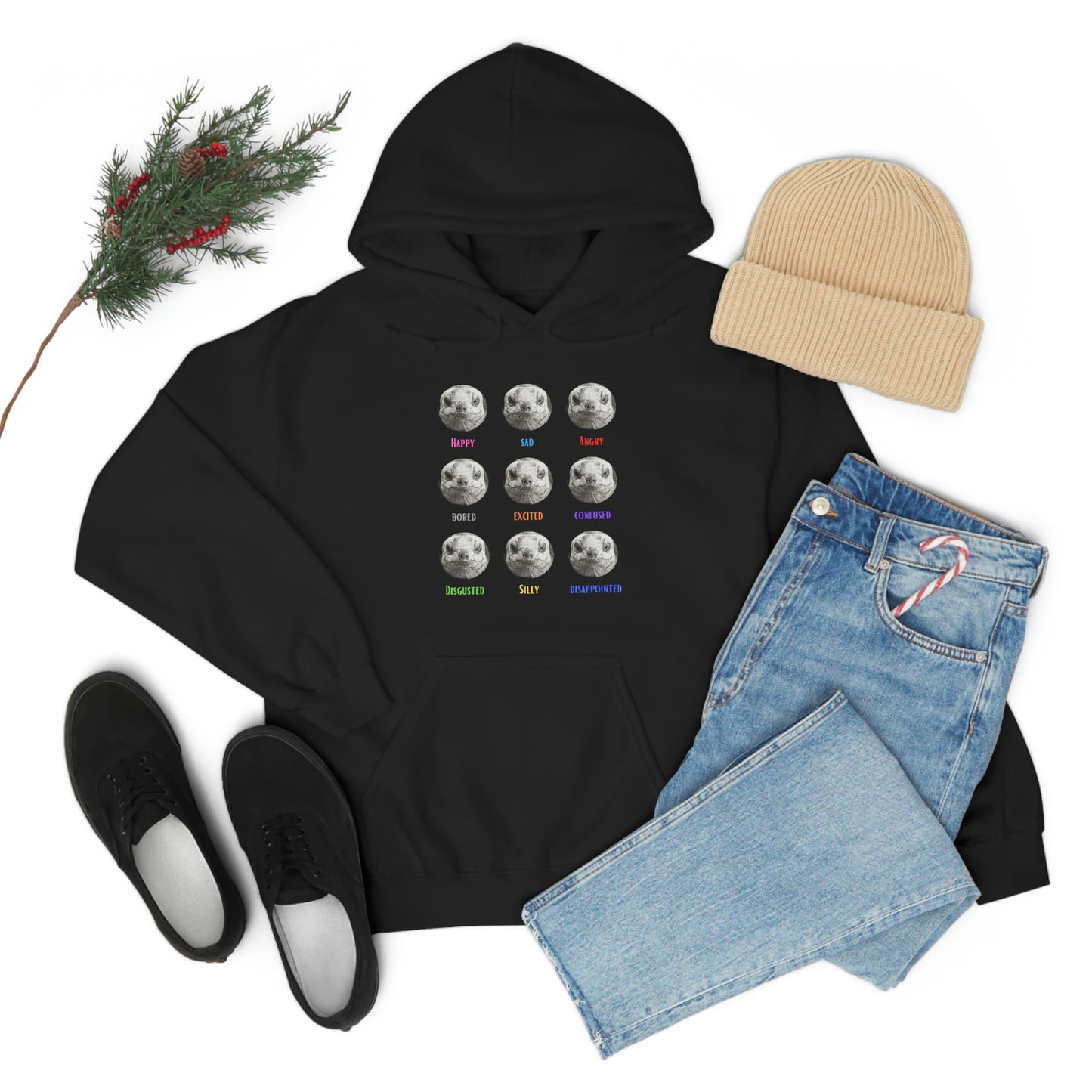 Emotional Tortoise Hooded Sweatshirt