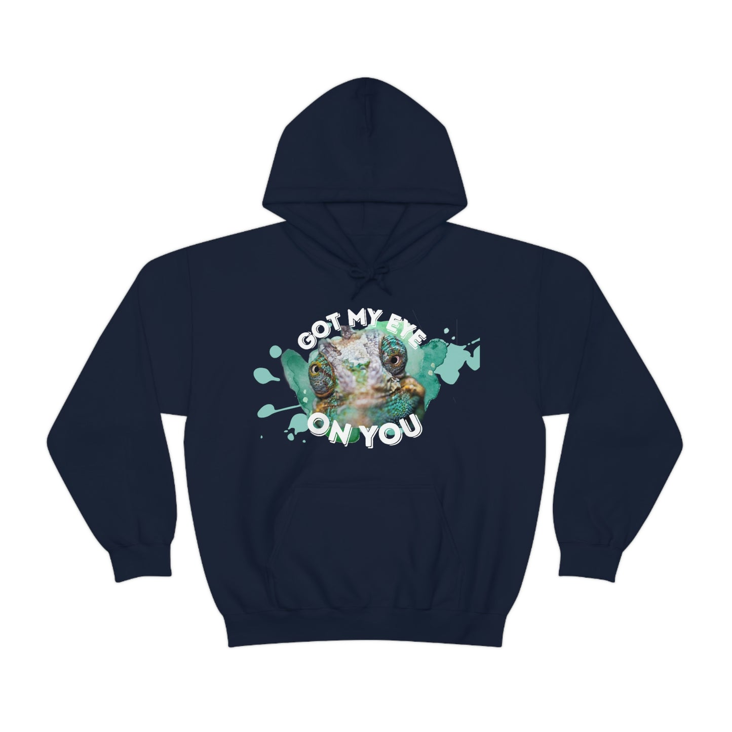 Got My Eye On You Reptile Themed Hoodie Sweatshirt
