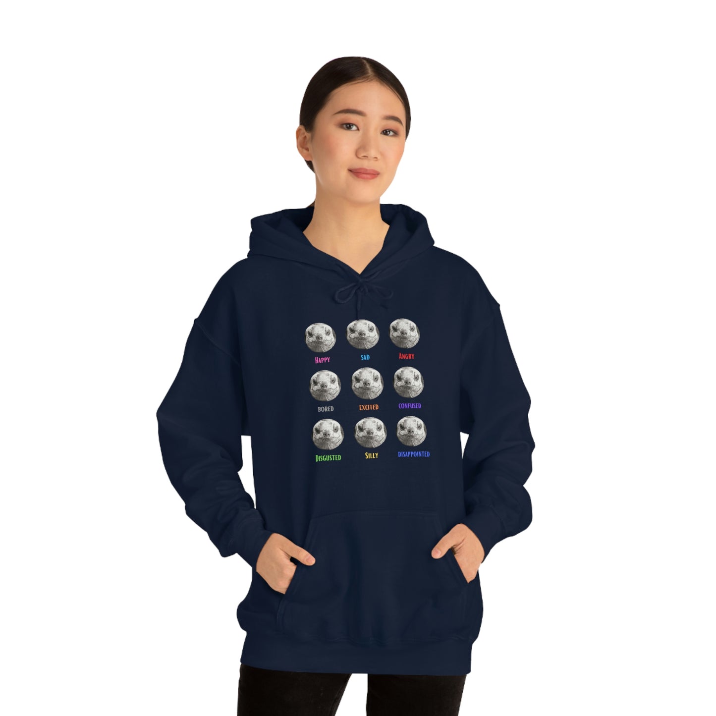 Emotional Tortoise Hooded Sweatshirt