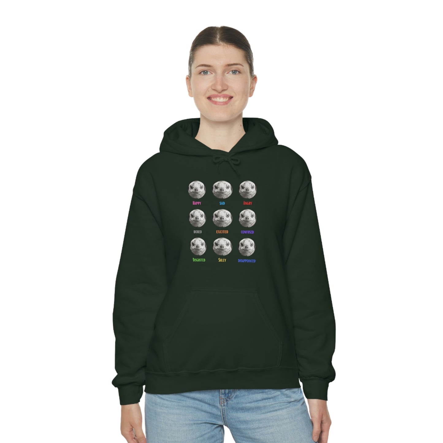 Emotional Tortoise Hooded Sweatshirt