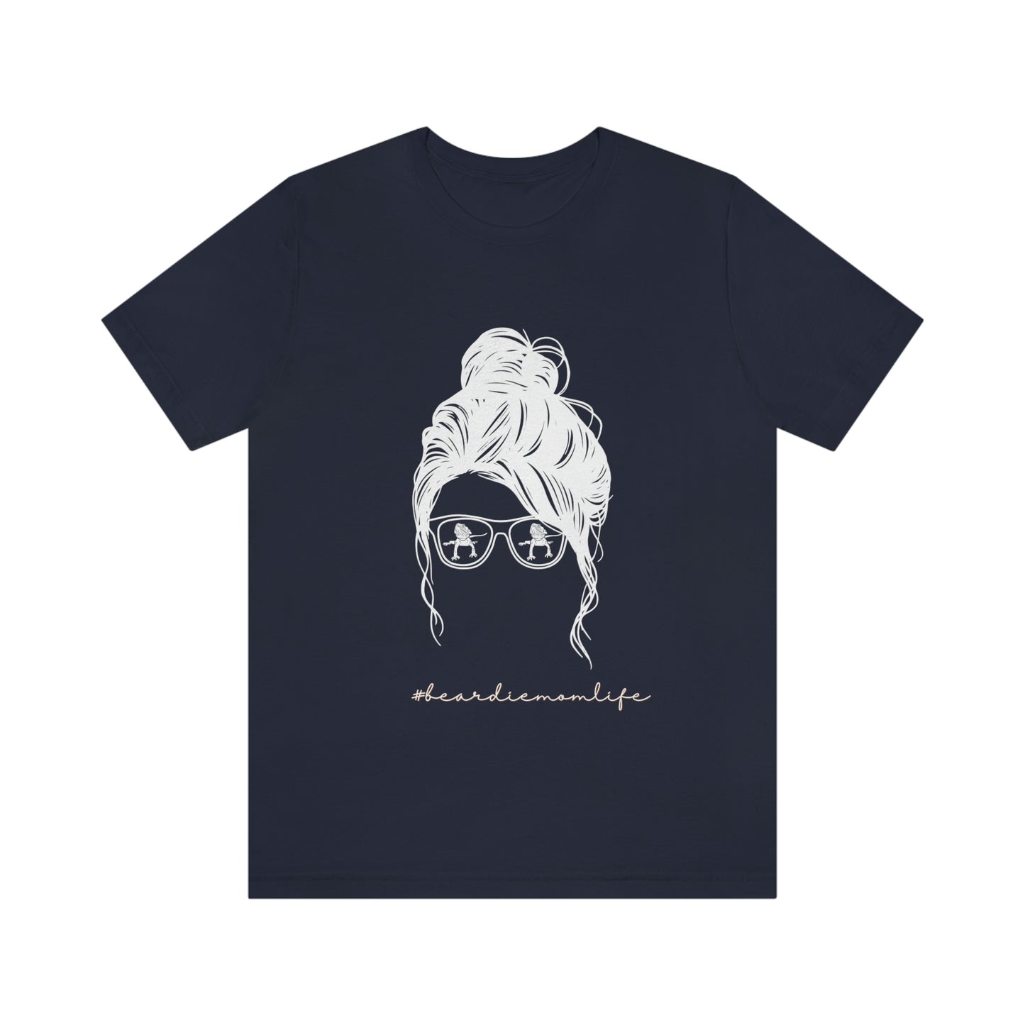 Beardie Mom Life T shirt for the Bearded dragon loving mom in your life! Reptile loving mother's day gift