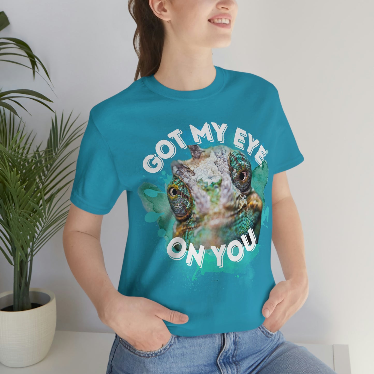 Got My Eye On You Reptile Themed T Shirt