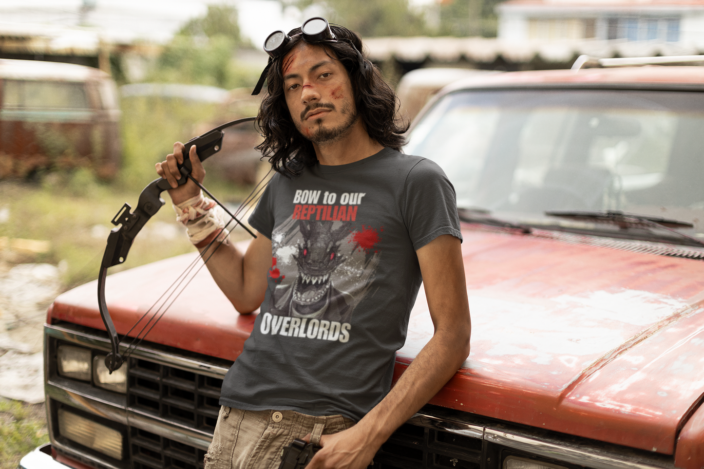 Bow to Our Reptilian Overlords Tee