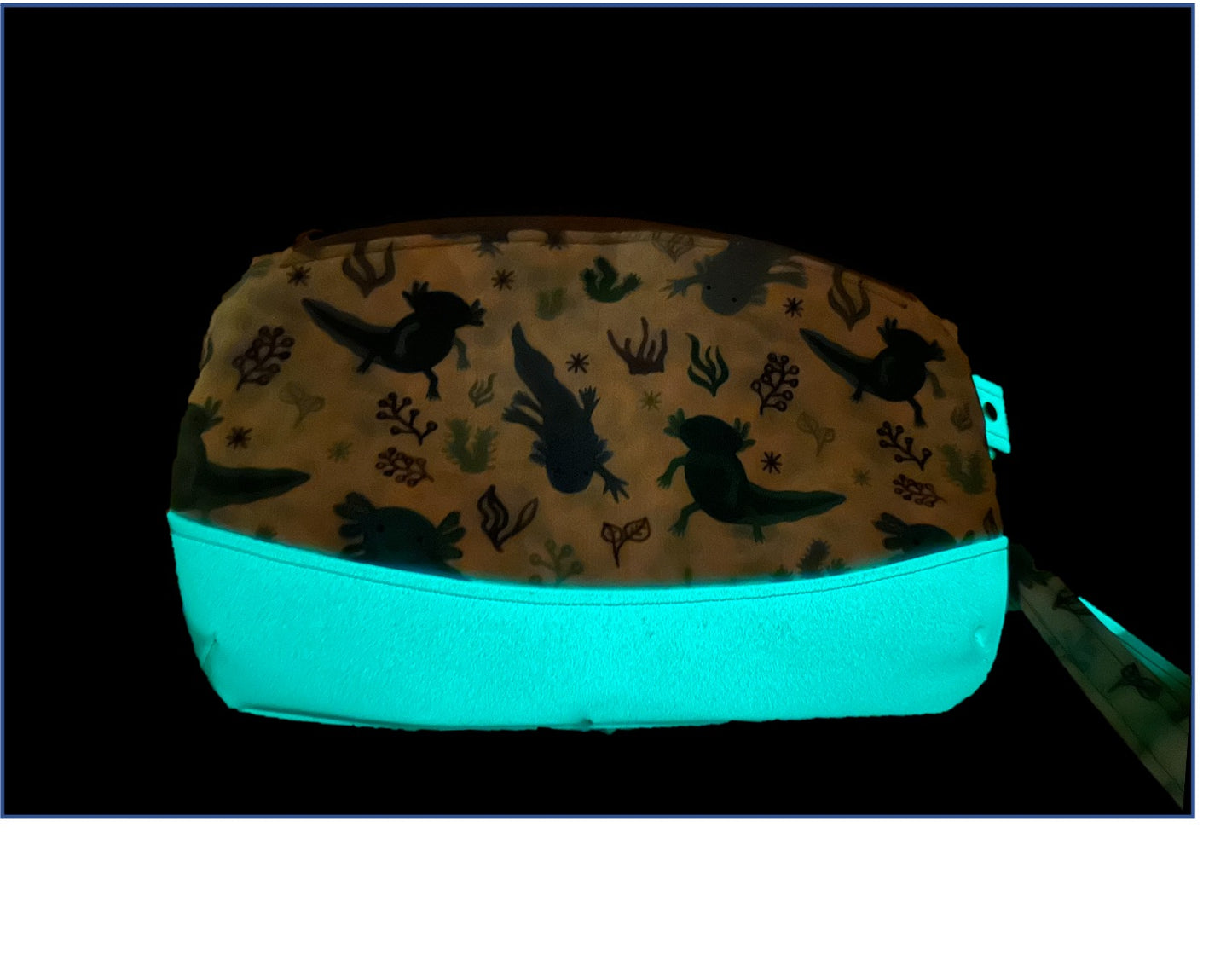 Axolotyl Wristlet Purse