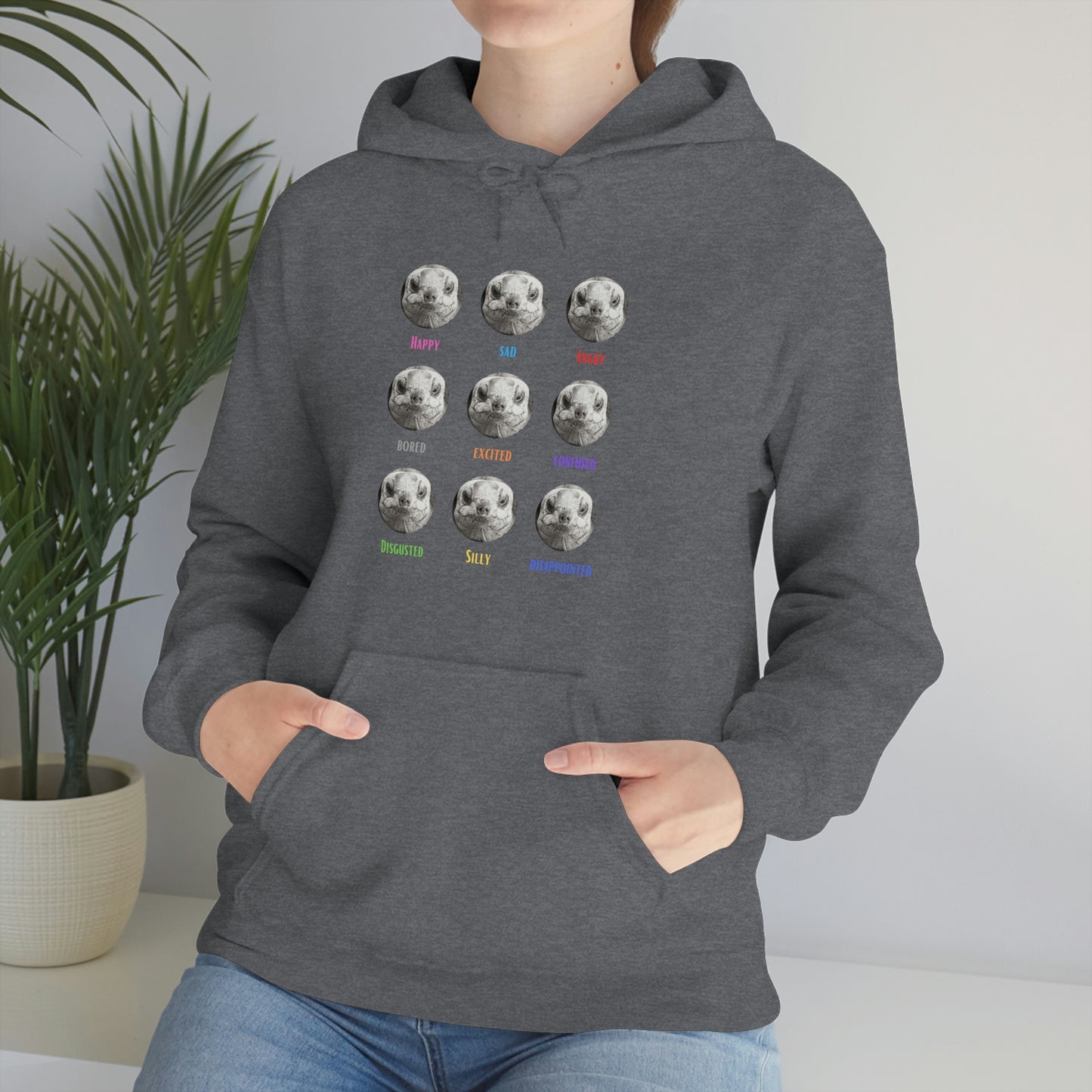 Emotional Tortoise Hooded Sweatshirt