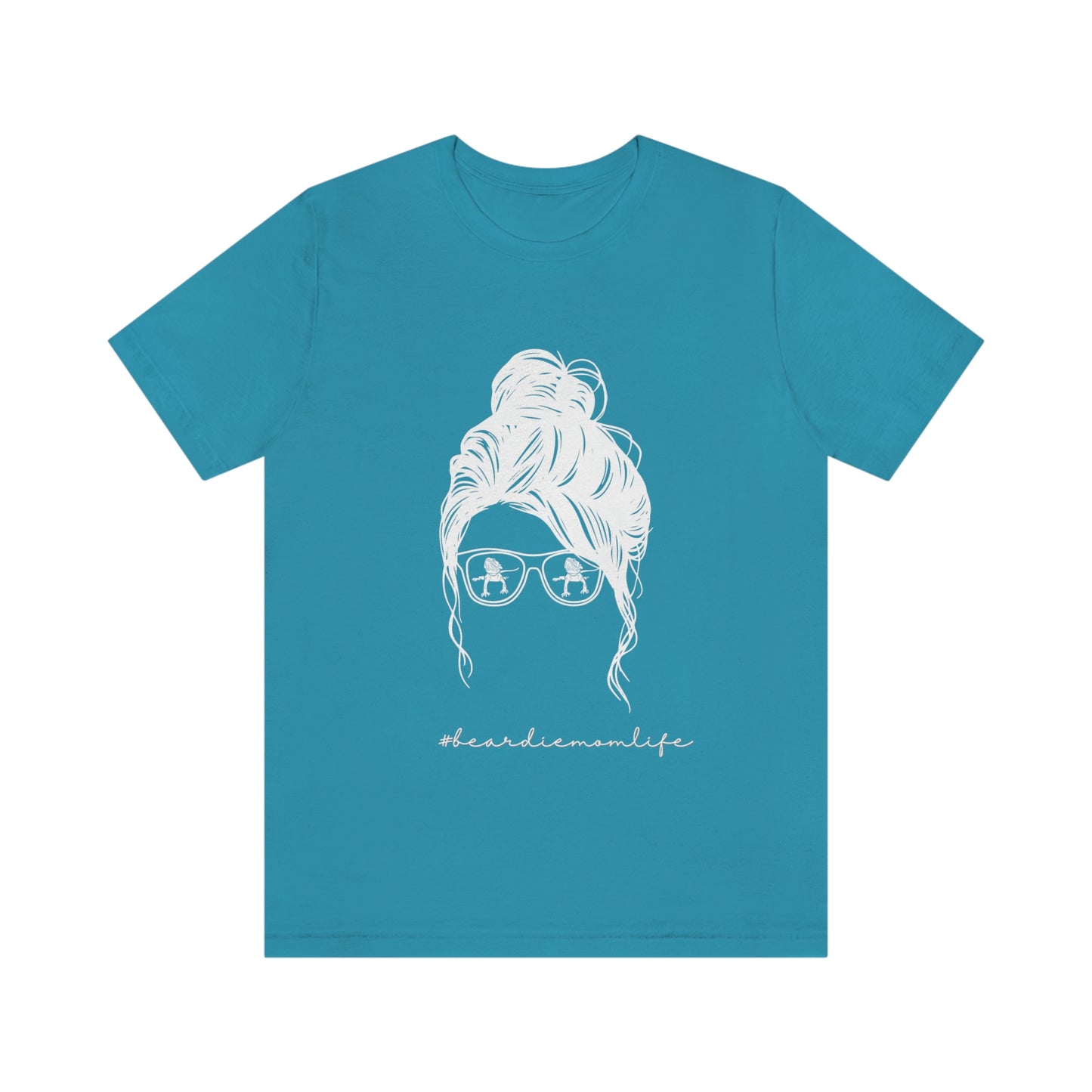 Beardie Mom Life T shirt for the Bearded dragon loving mom in your life! Reptile loving mother's day gift