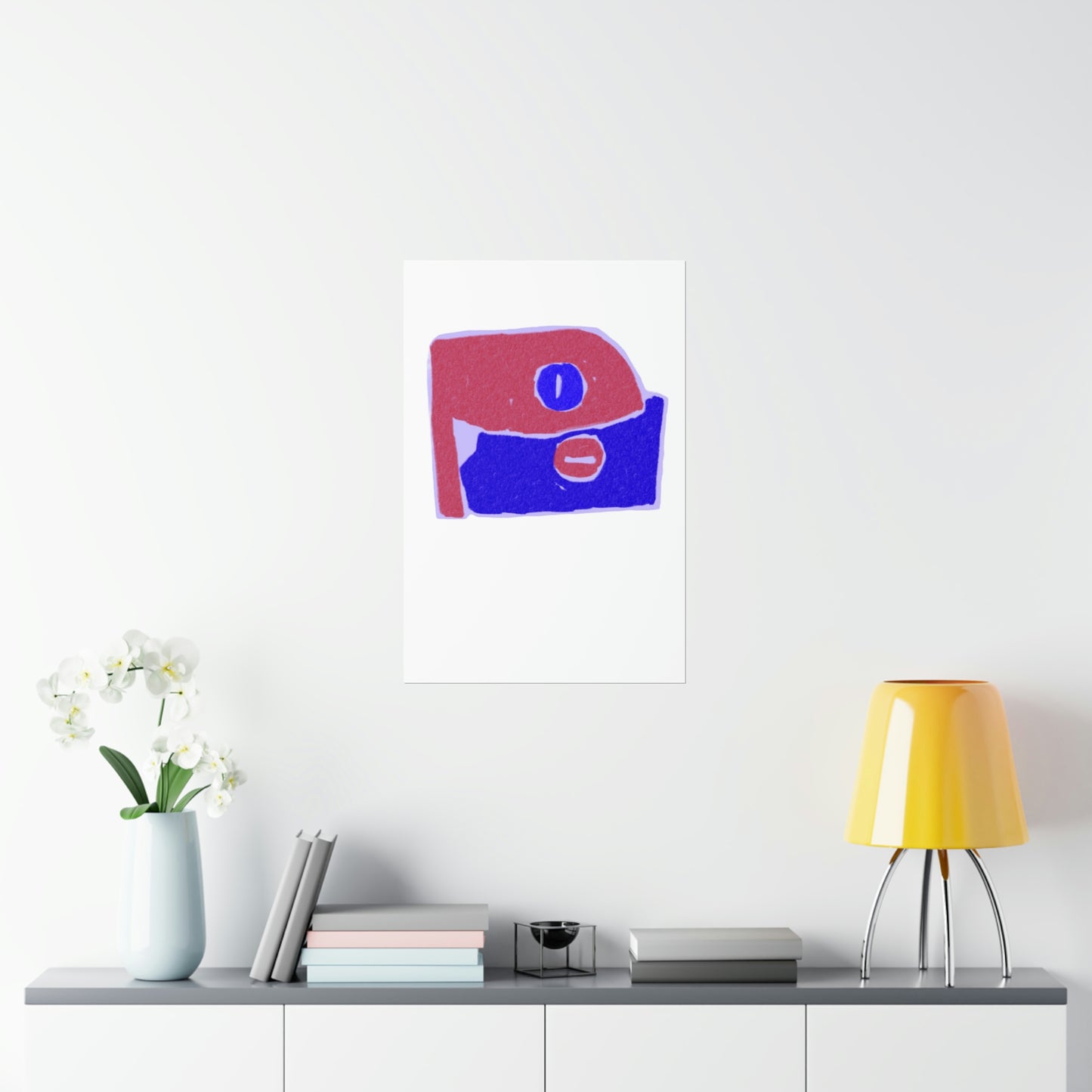Lunch! Original Reptile Artwork Poster