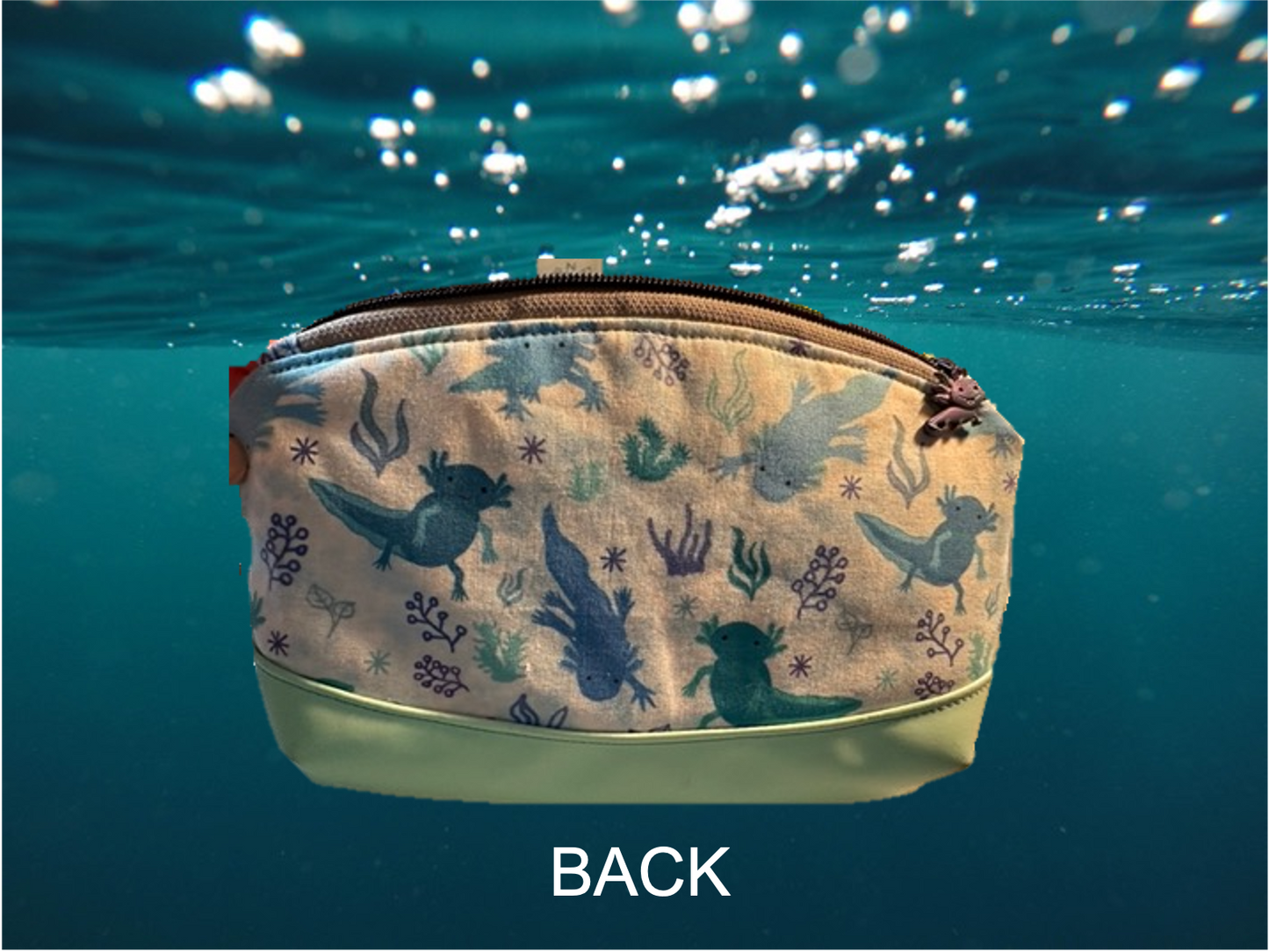 Axolotyl Wristlet Purse