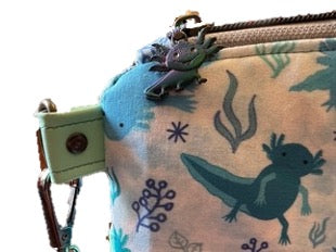 Axolotyl Wristlet Purse