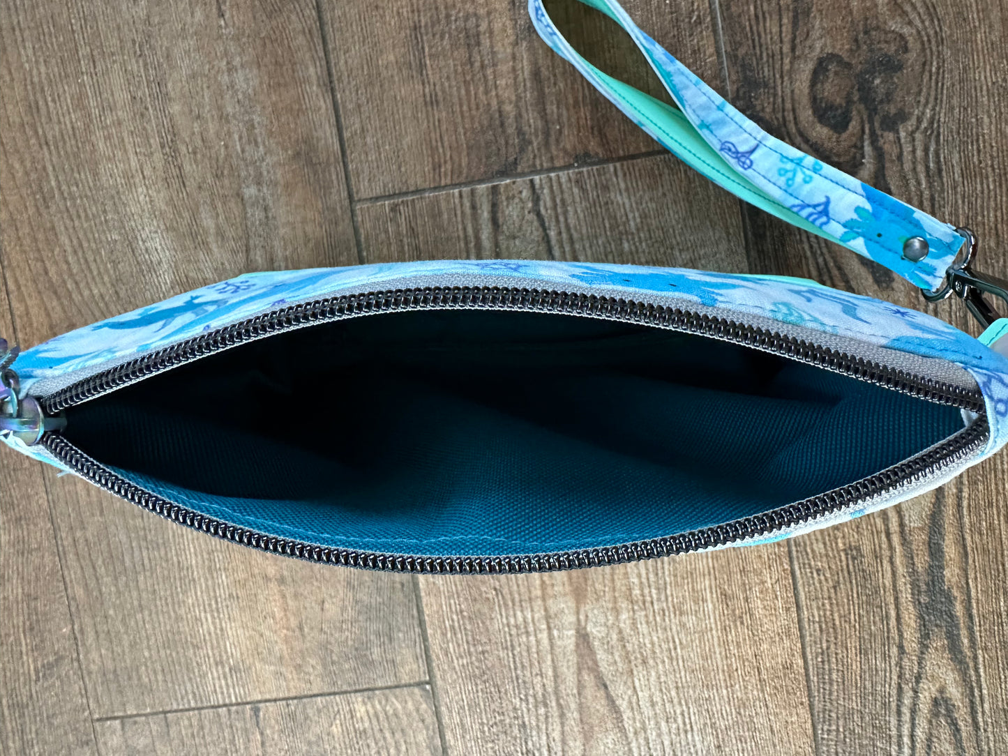 Axolotyl Wristlet Purse