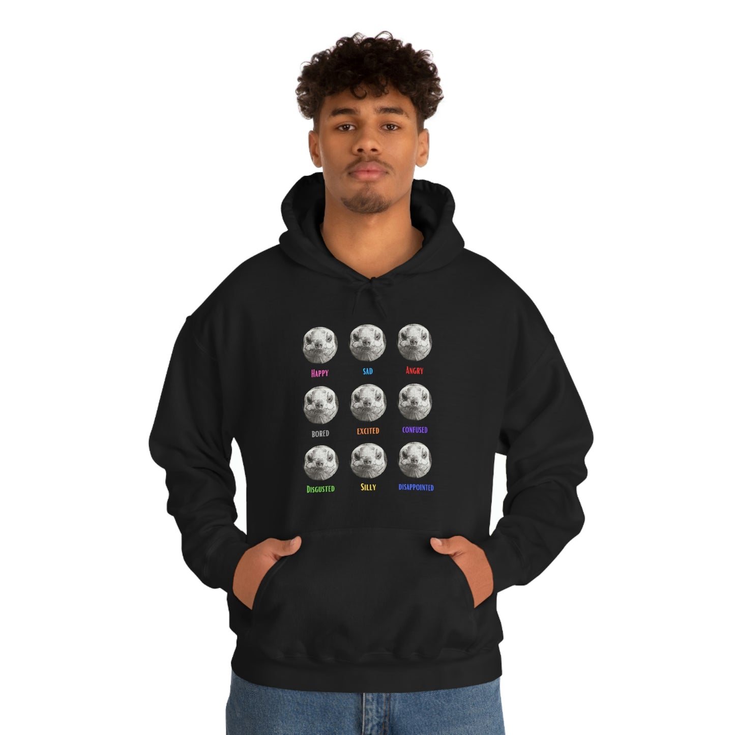 Emotional Tortoise Hooded Sweatshirt