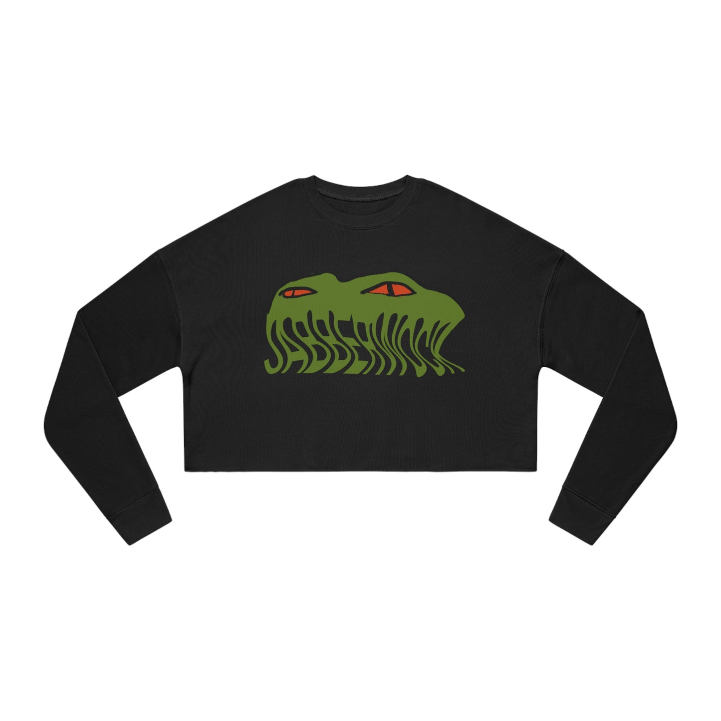 What's Lurking Jabberwock Cropped Sweatshirt