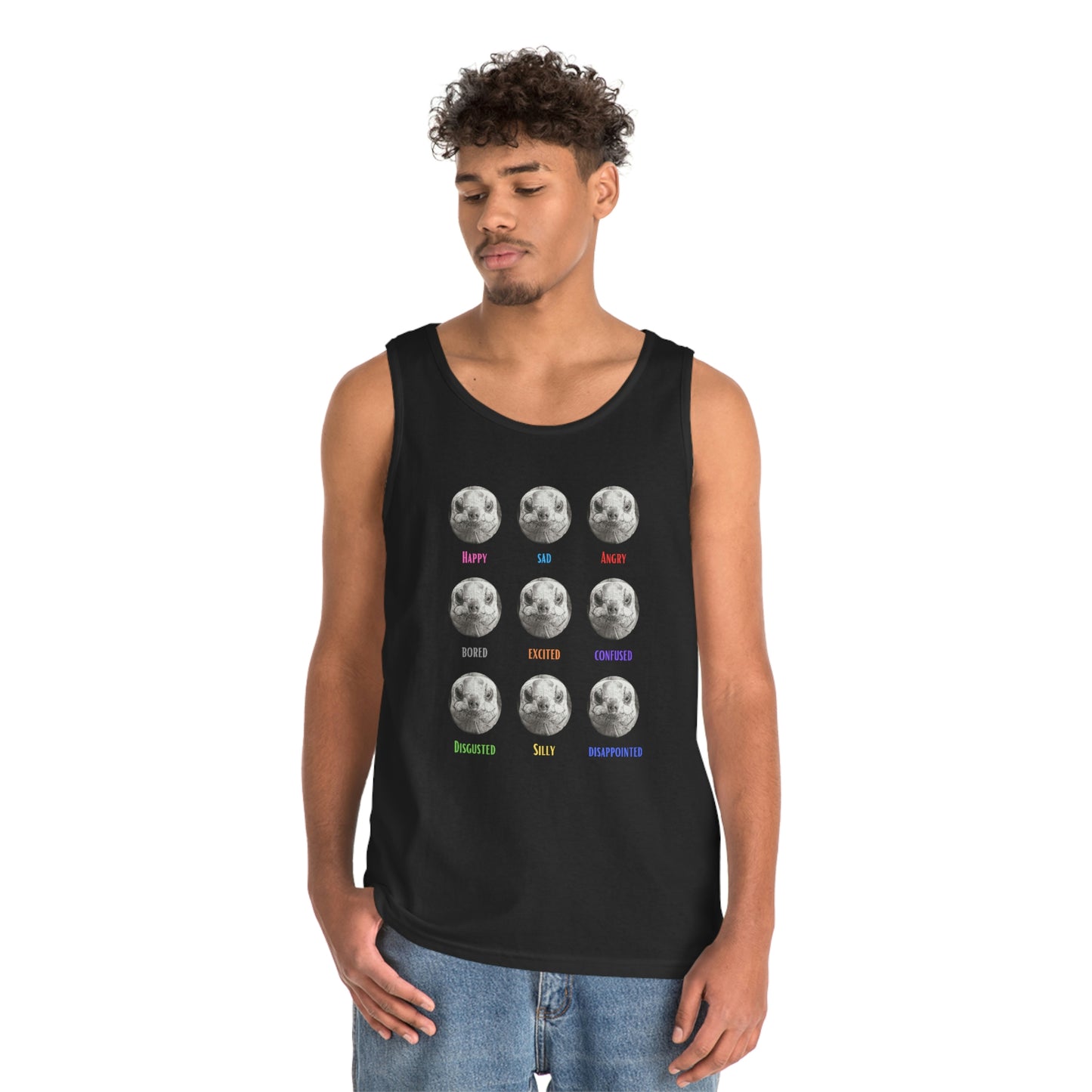 Emotional Tortoise Heavy Cotton Tank Top