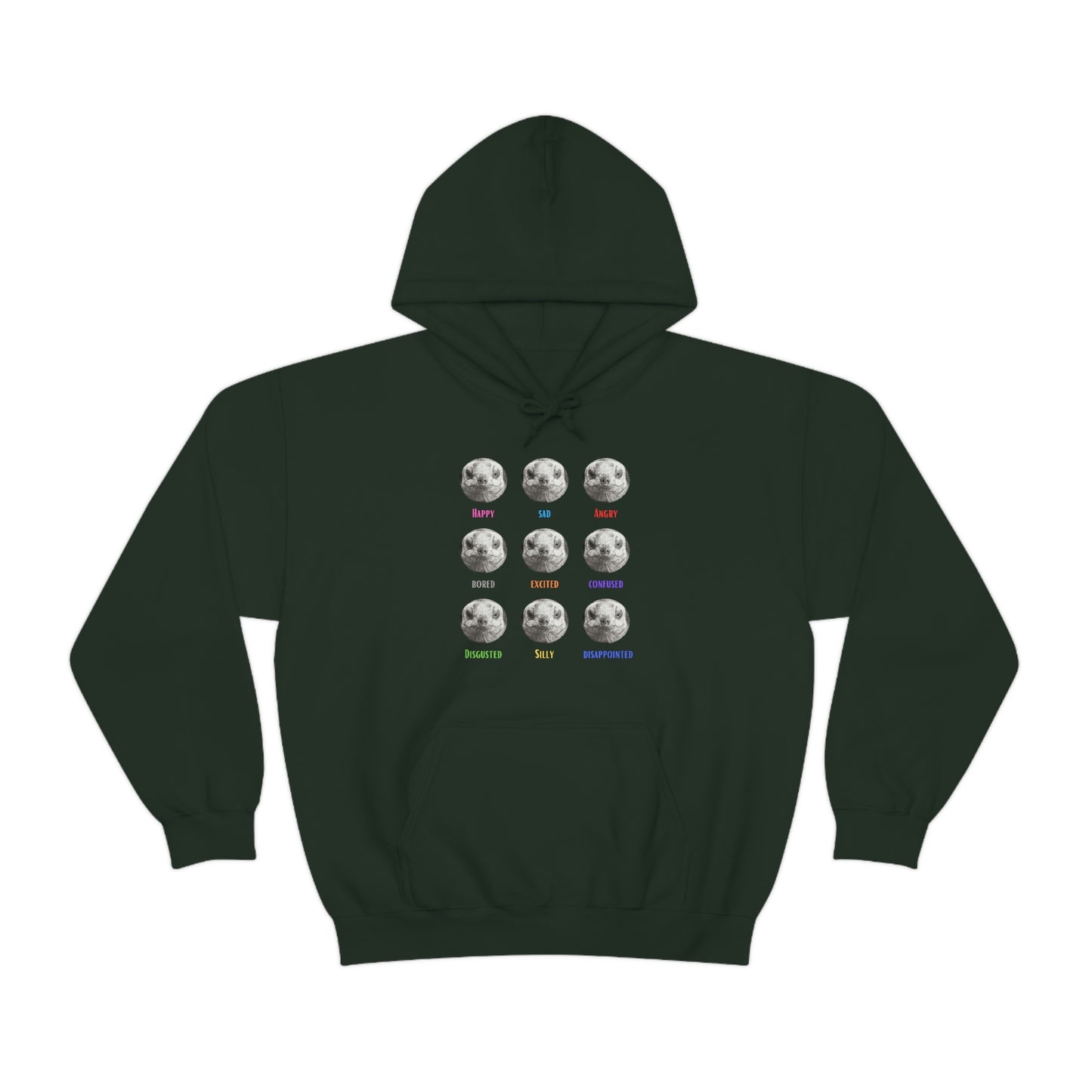 Emotional Tortoise Hooded Sweatshirt