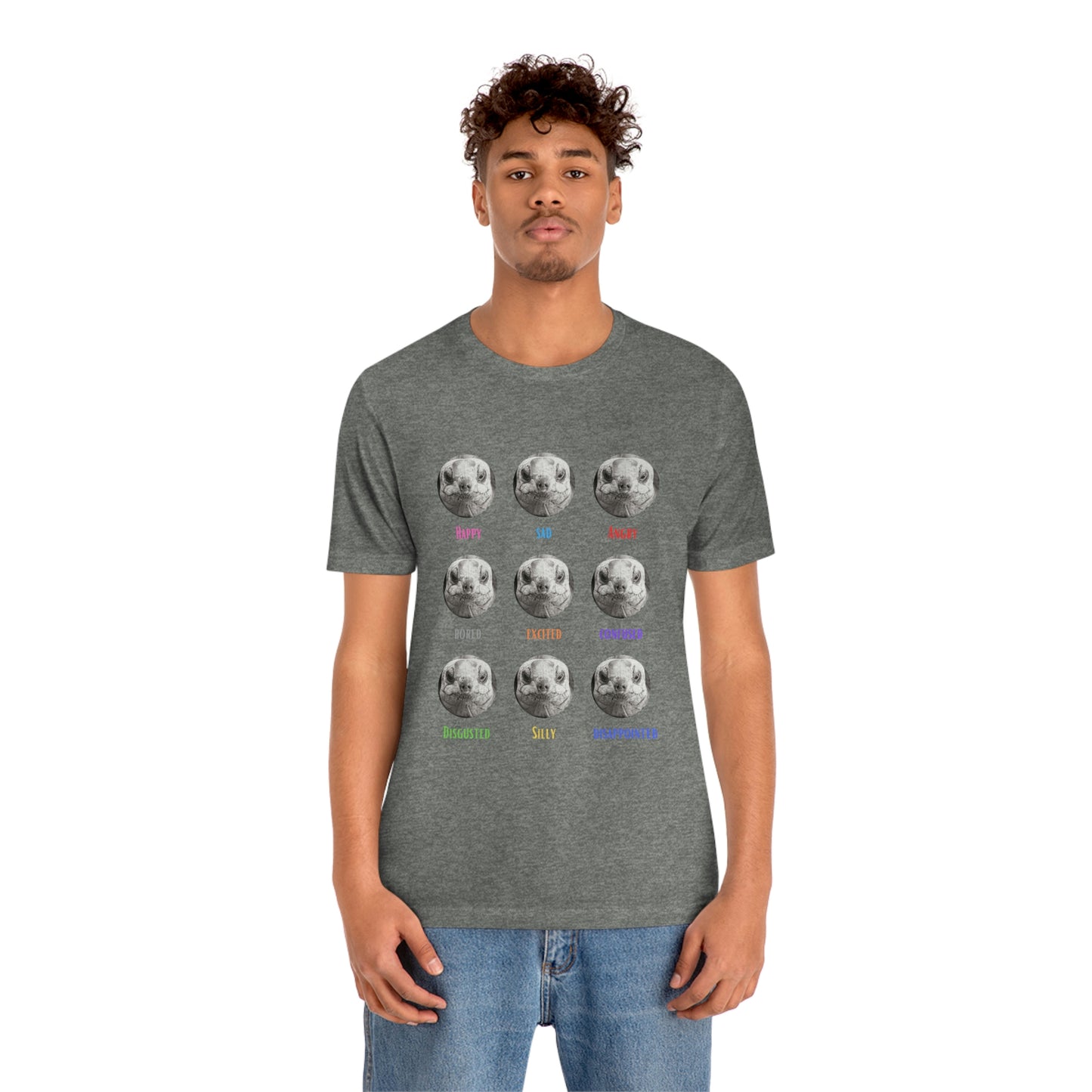 Emotional Tortoise Unisex Short Sleeve Tee