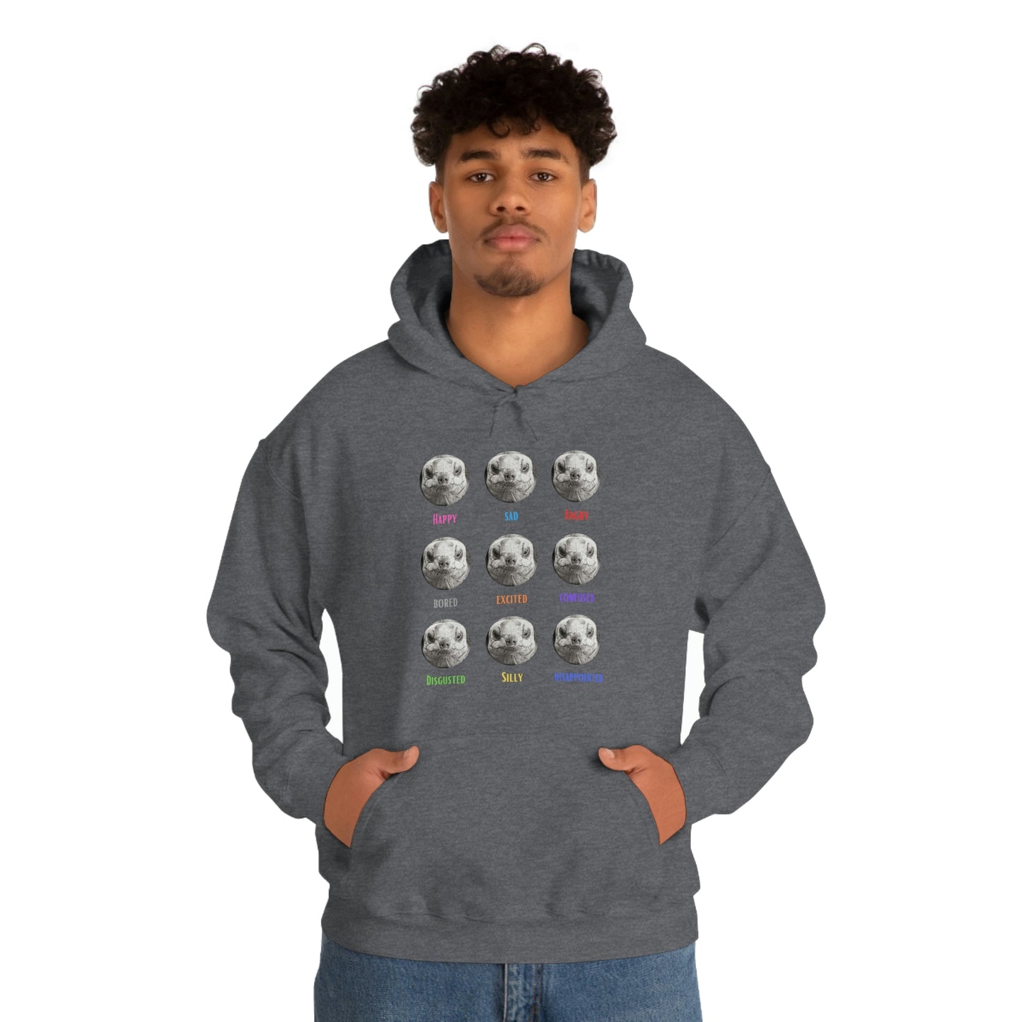 Emotional Tortoise Hooded Sweatshirt