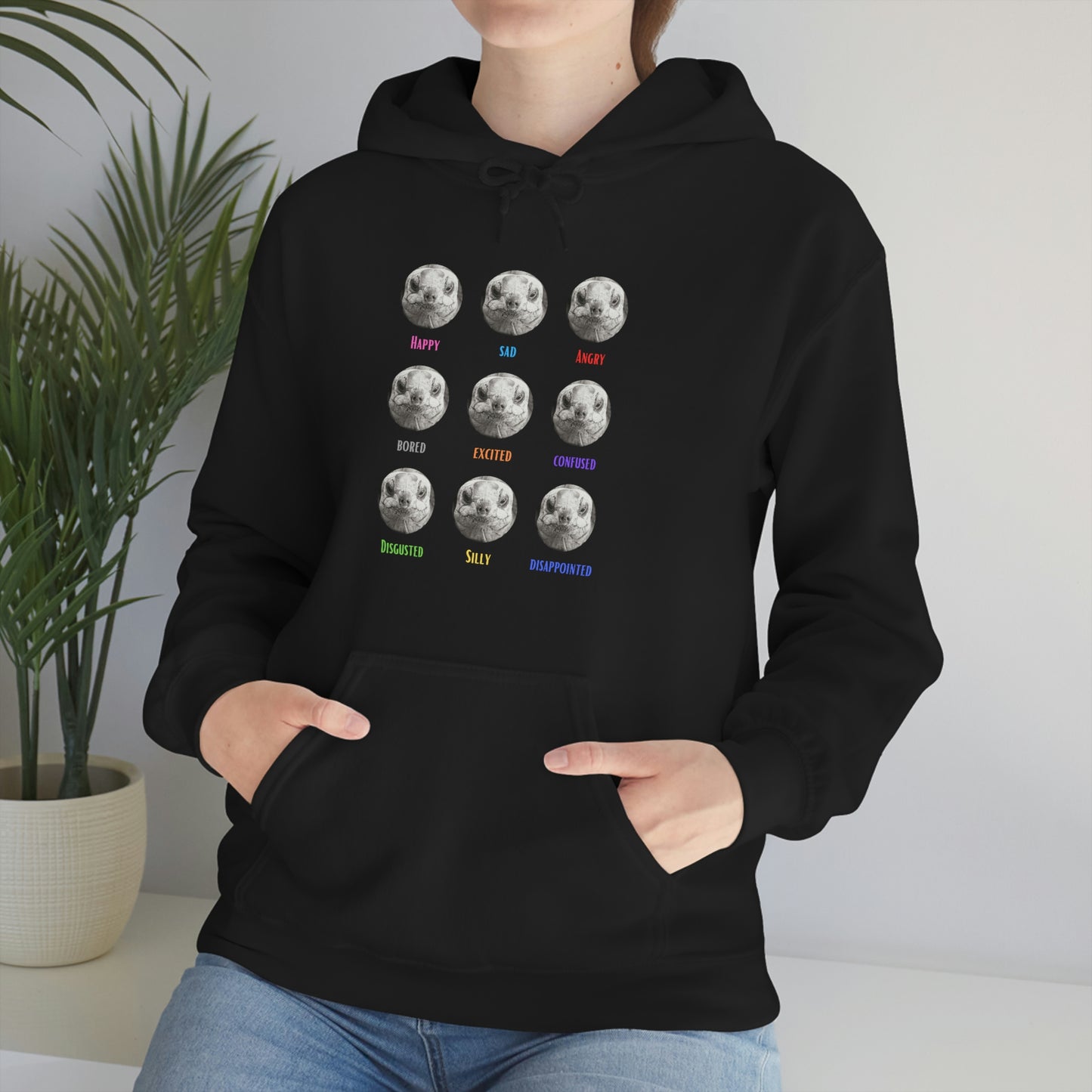 Emotional Tortoise Hooded Sweatshirt