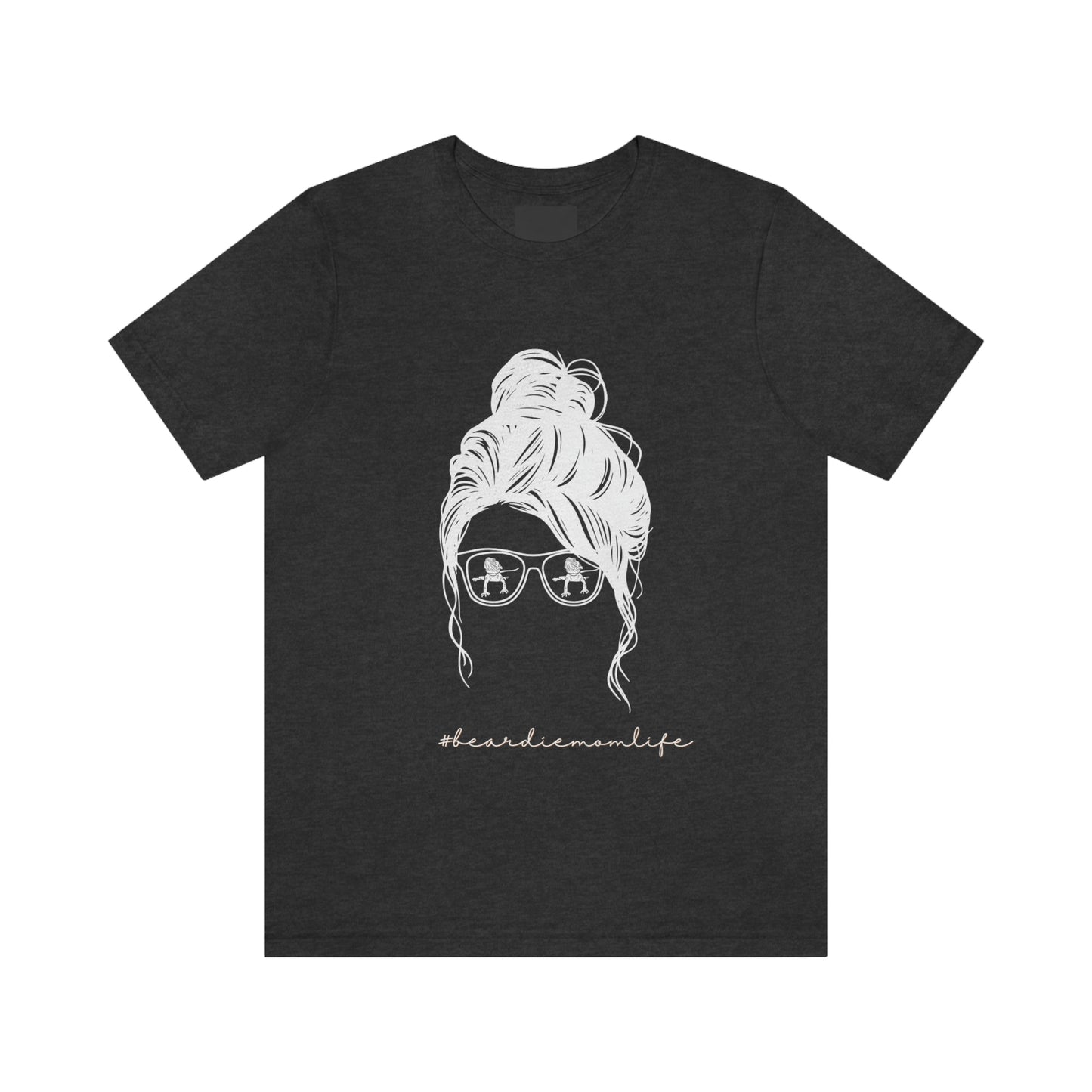 Beardie Mom Life T shirt for the Bearded dragon loving mom in your life! Reptile loving mother's day gift