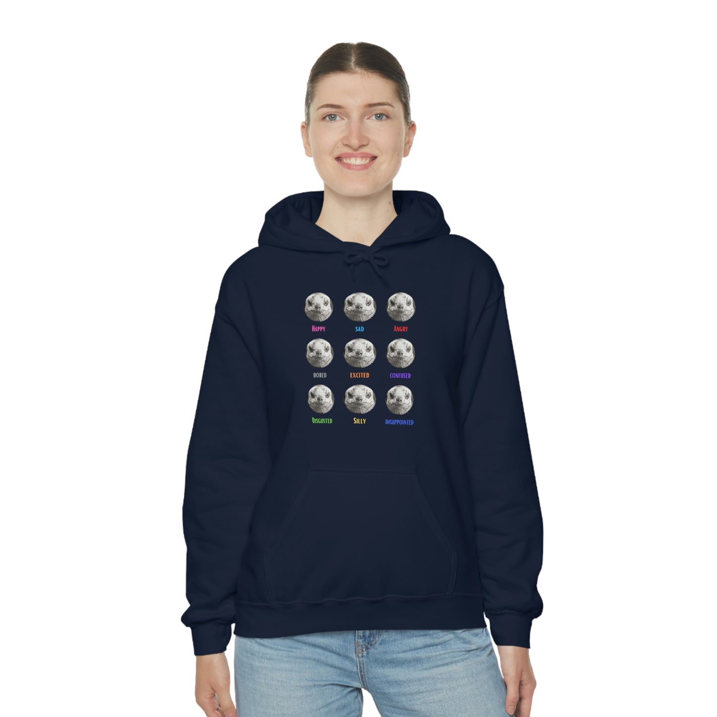 Emotional Tortoise Hooded Sweatshirt