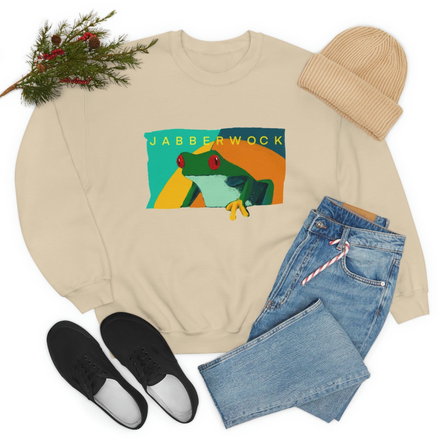 Jabberwock Tree Frog Sweatshirt