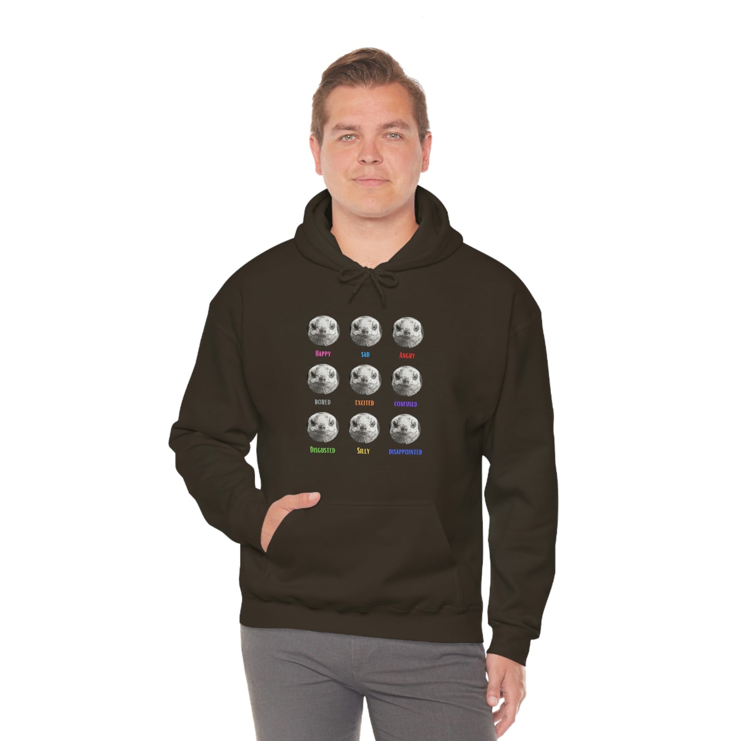 Emotional Tortoise Hooded Sweatshirt