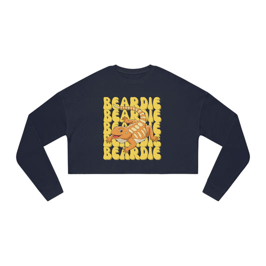 Beardie Beardie! Women's Cropped Sweatshirt