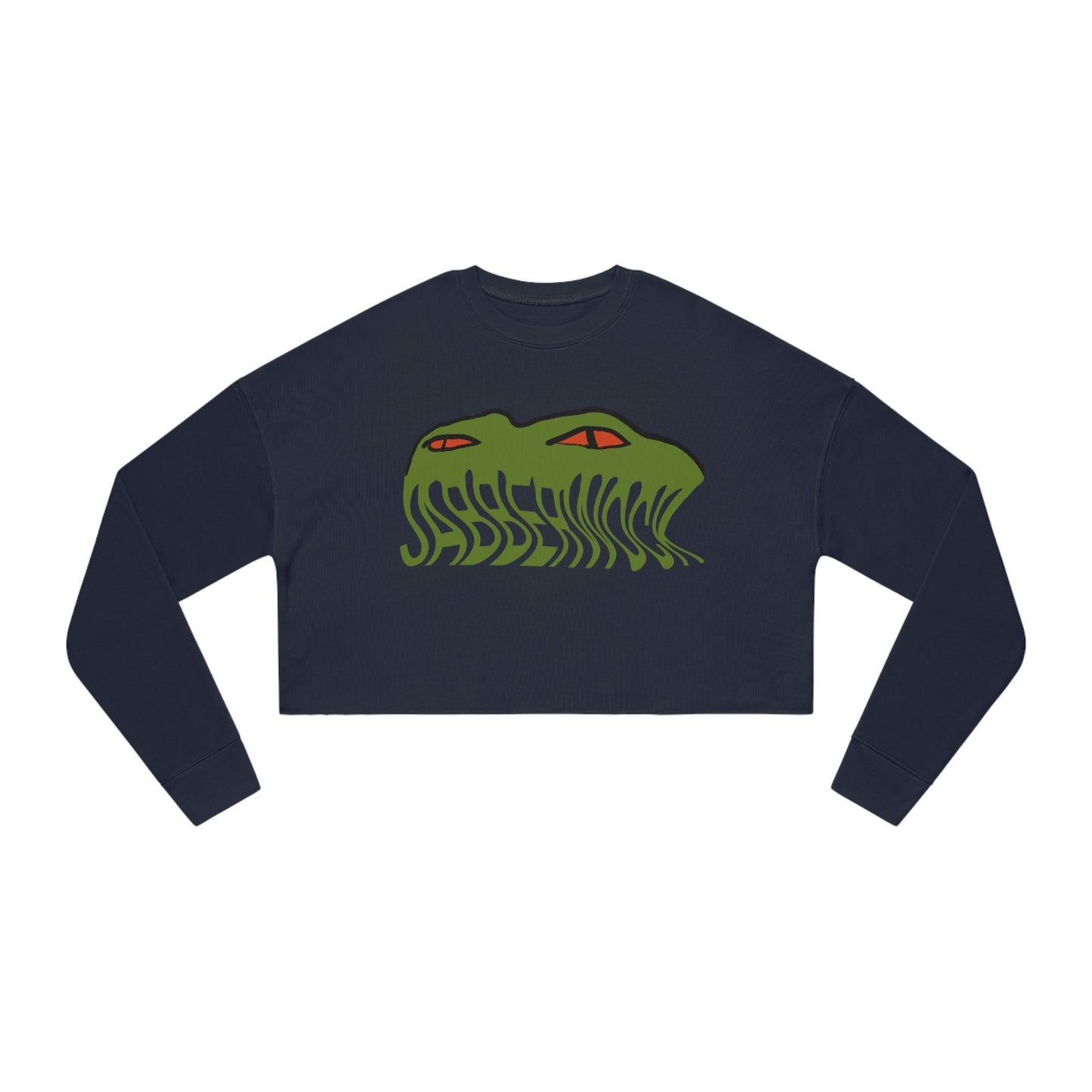 What's Lurking Jabberwock Cropped Sweatshirt