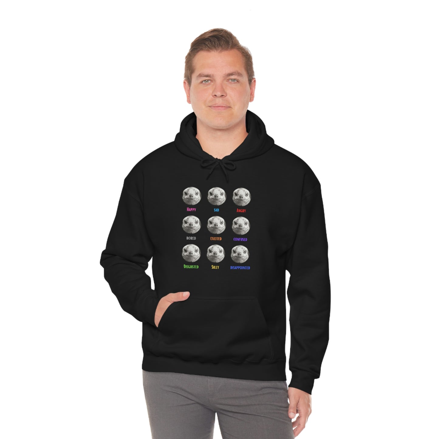 Emotional Tortoise Hooded Sweatshirt